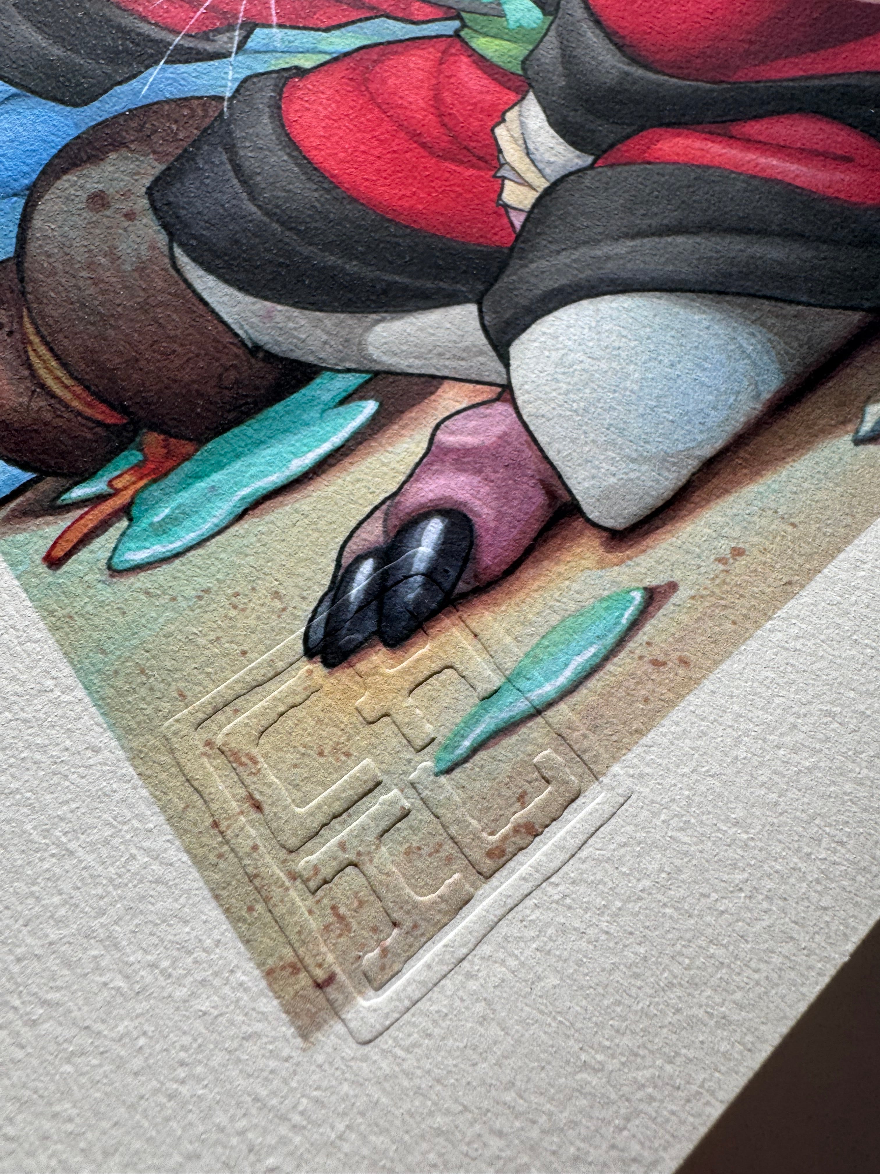 CINK x Victor Chil MY LOVELY FRIEND, THE DARK SIDE Print
