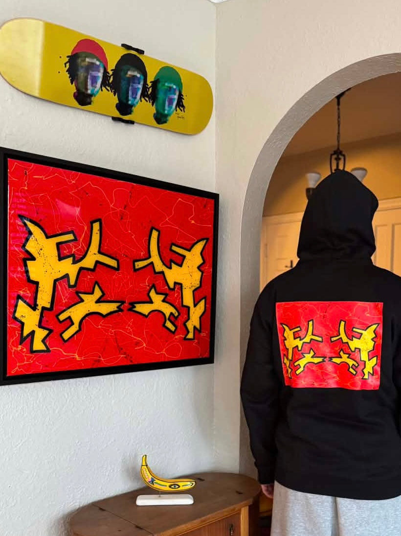 CINK x YanLortie.ART | Samouraï hoodie