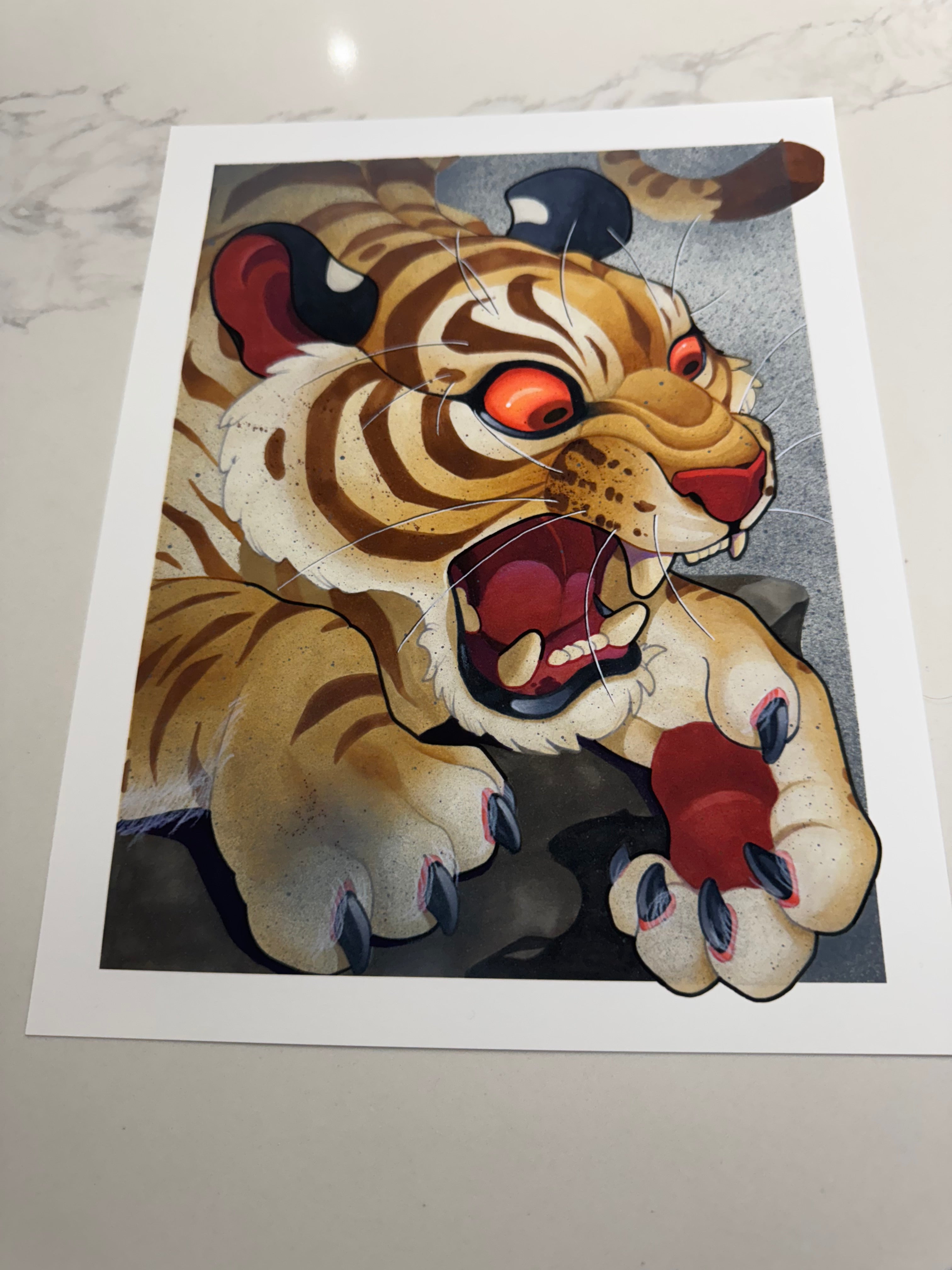 CINK x Smolsone tiger print