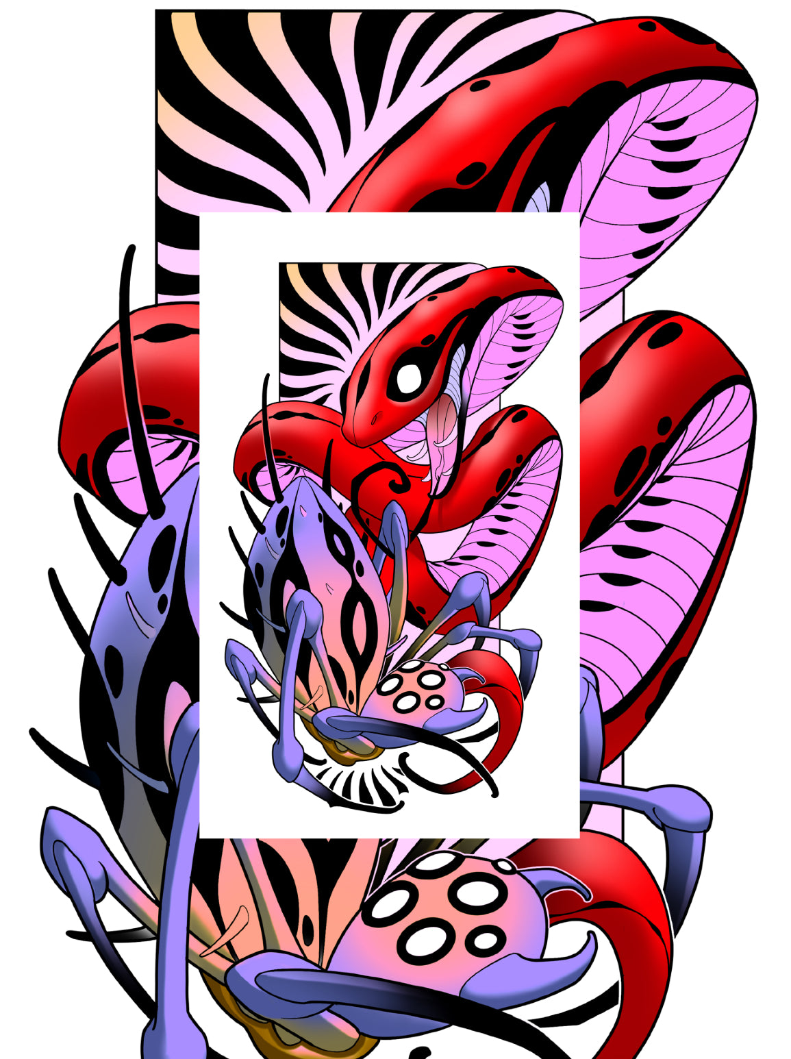 CINK x Doom Tattoo | Snake print
