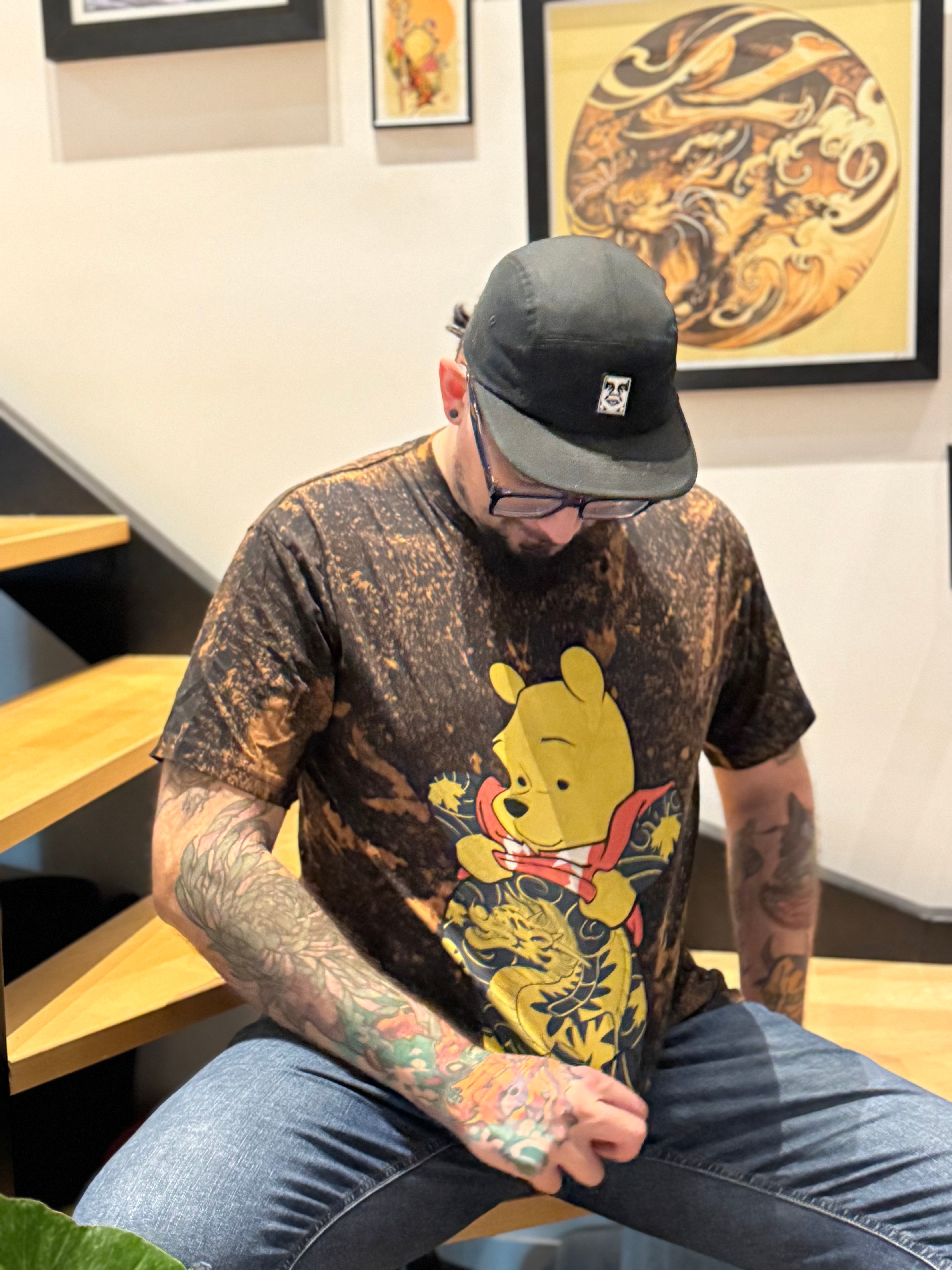 CINK x Hundred Demons Tie Dye Pooh 'Tee'