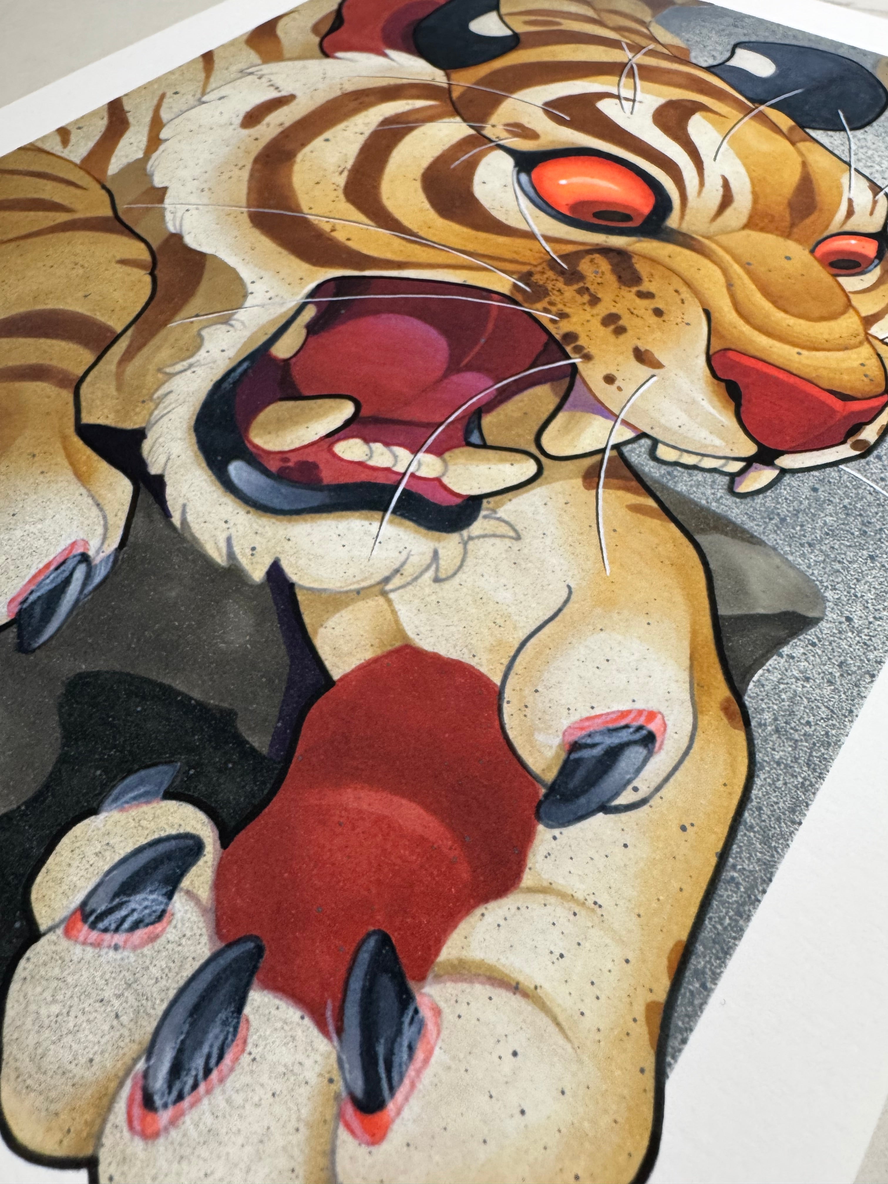 CINK x Smolsone tiger print