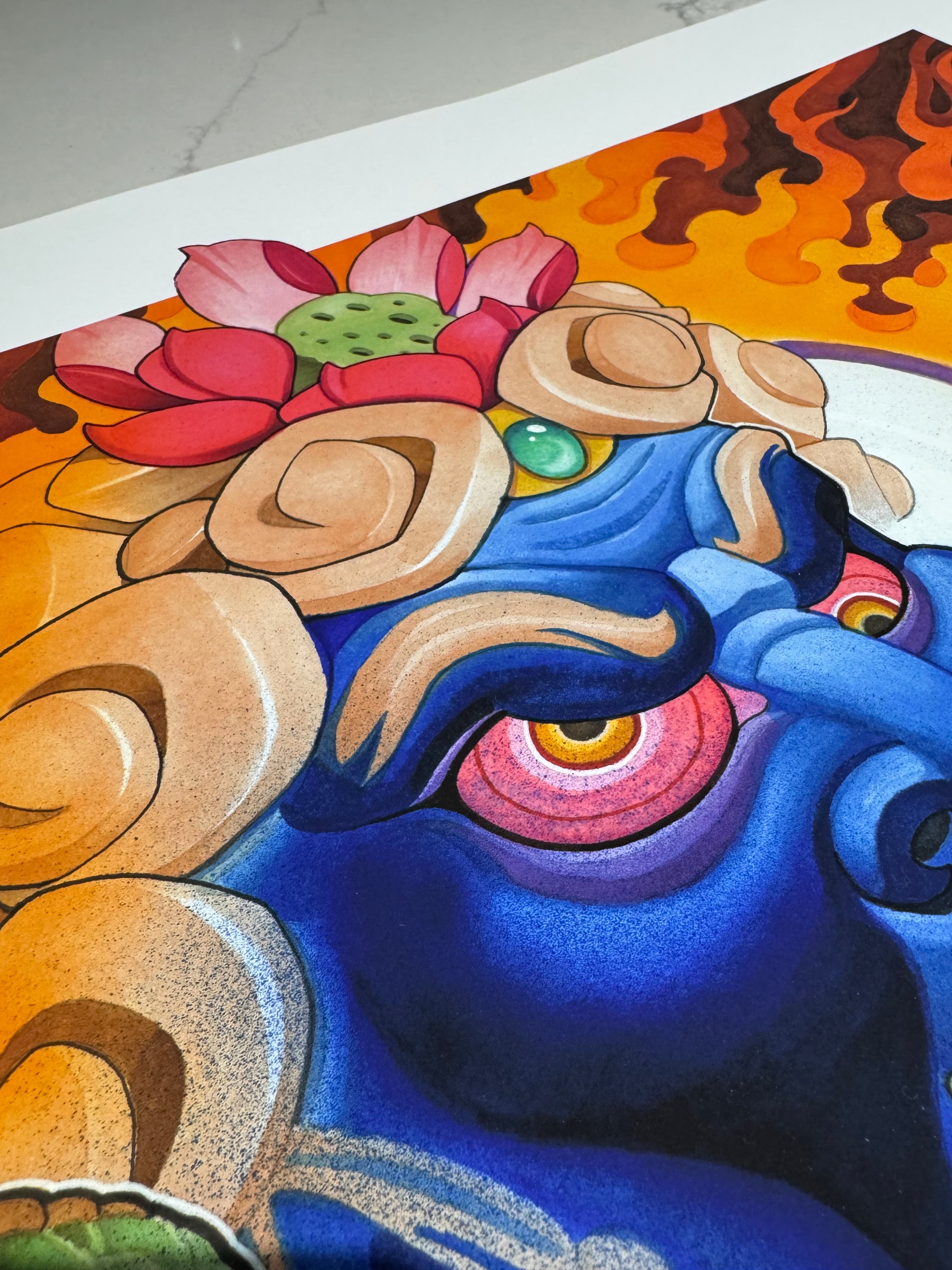 CINK x Smolsone fudo print