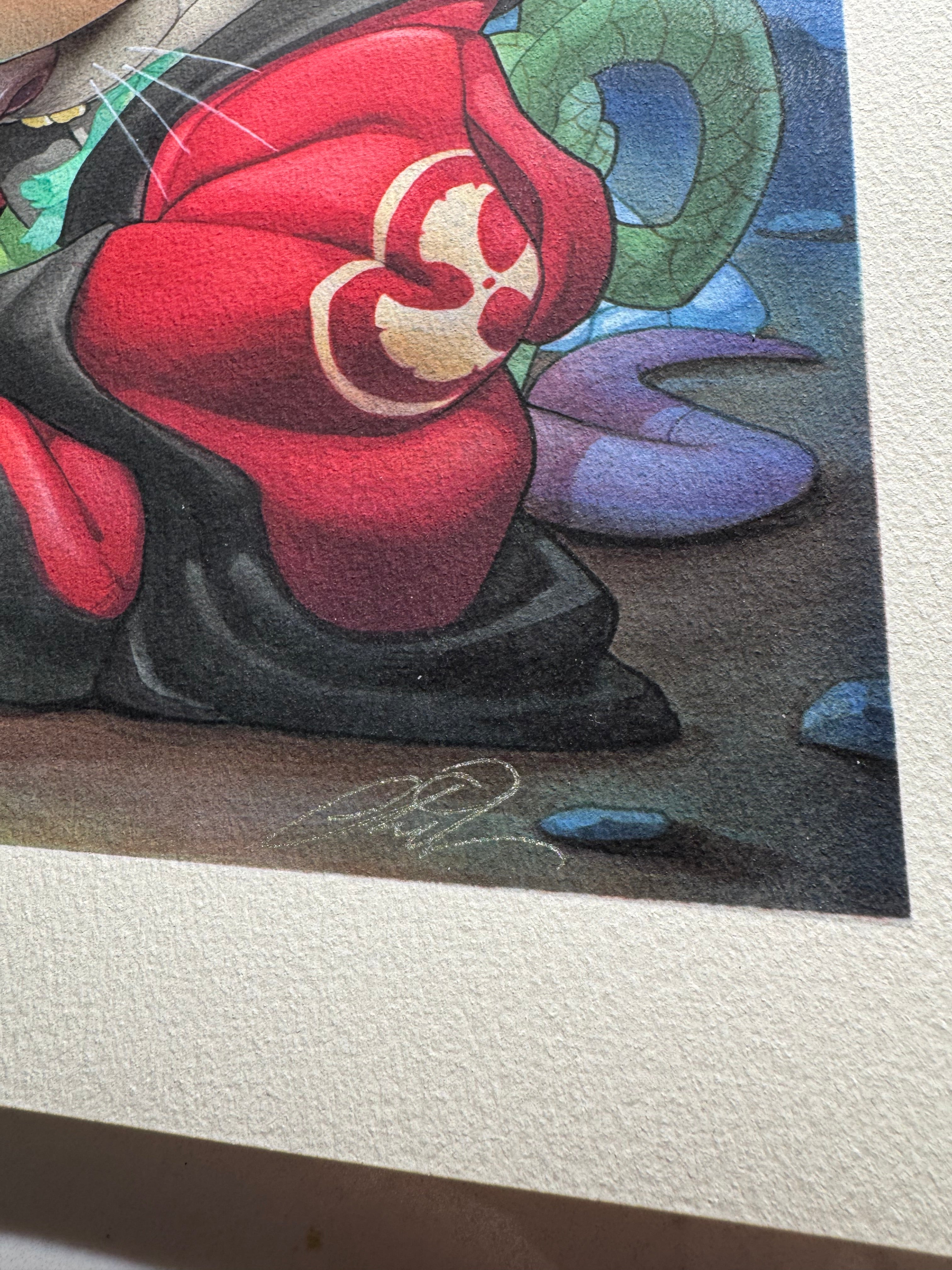 CINK x Victor Chil MY LOVELY FRIEND, THE DARK SIDE Print