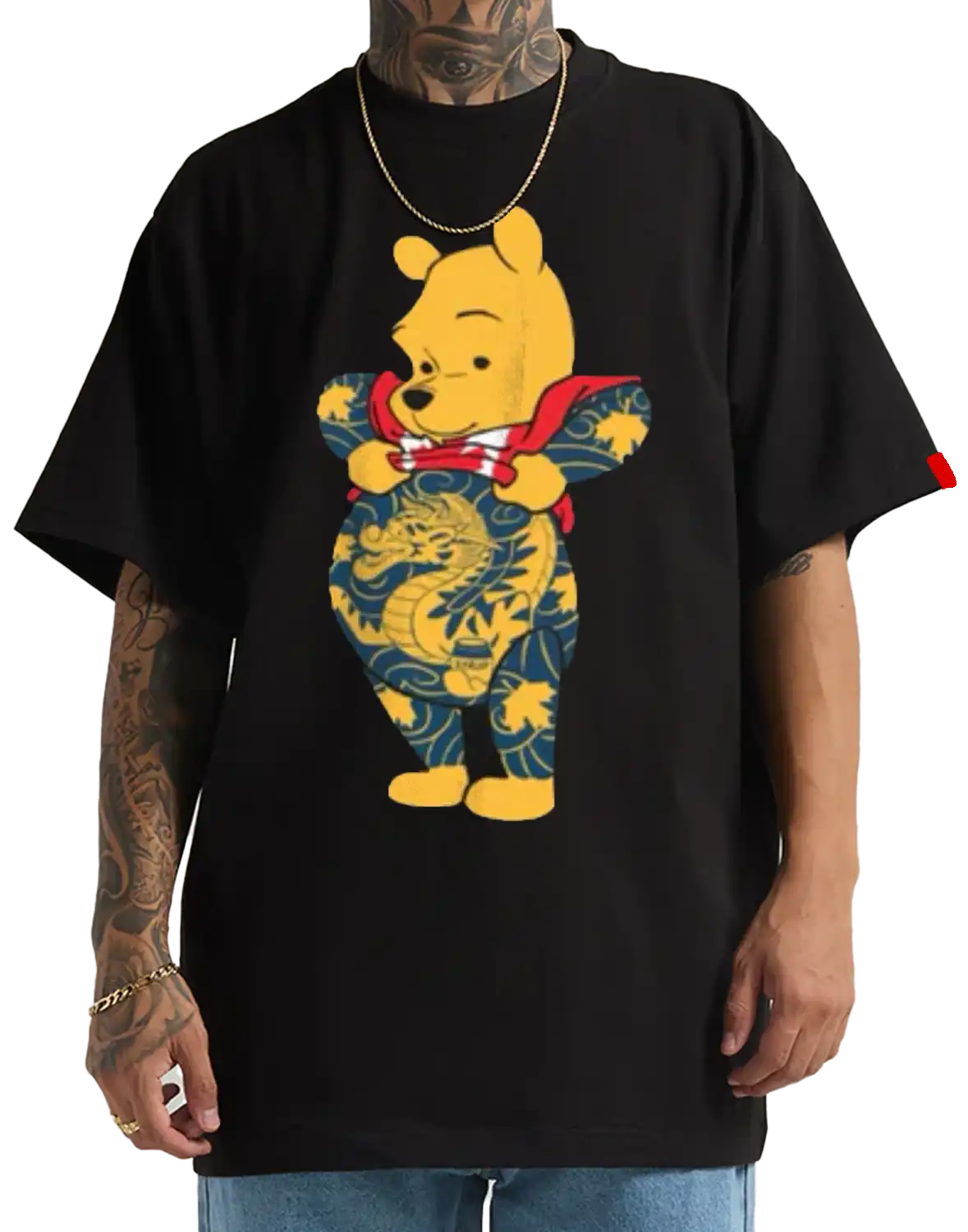 CINK x JeeSaya Tattpooh Canada blck 'Tee'