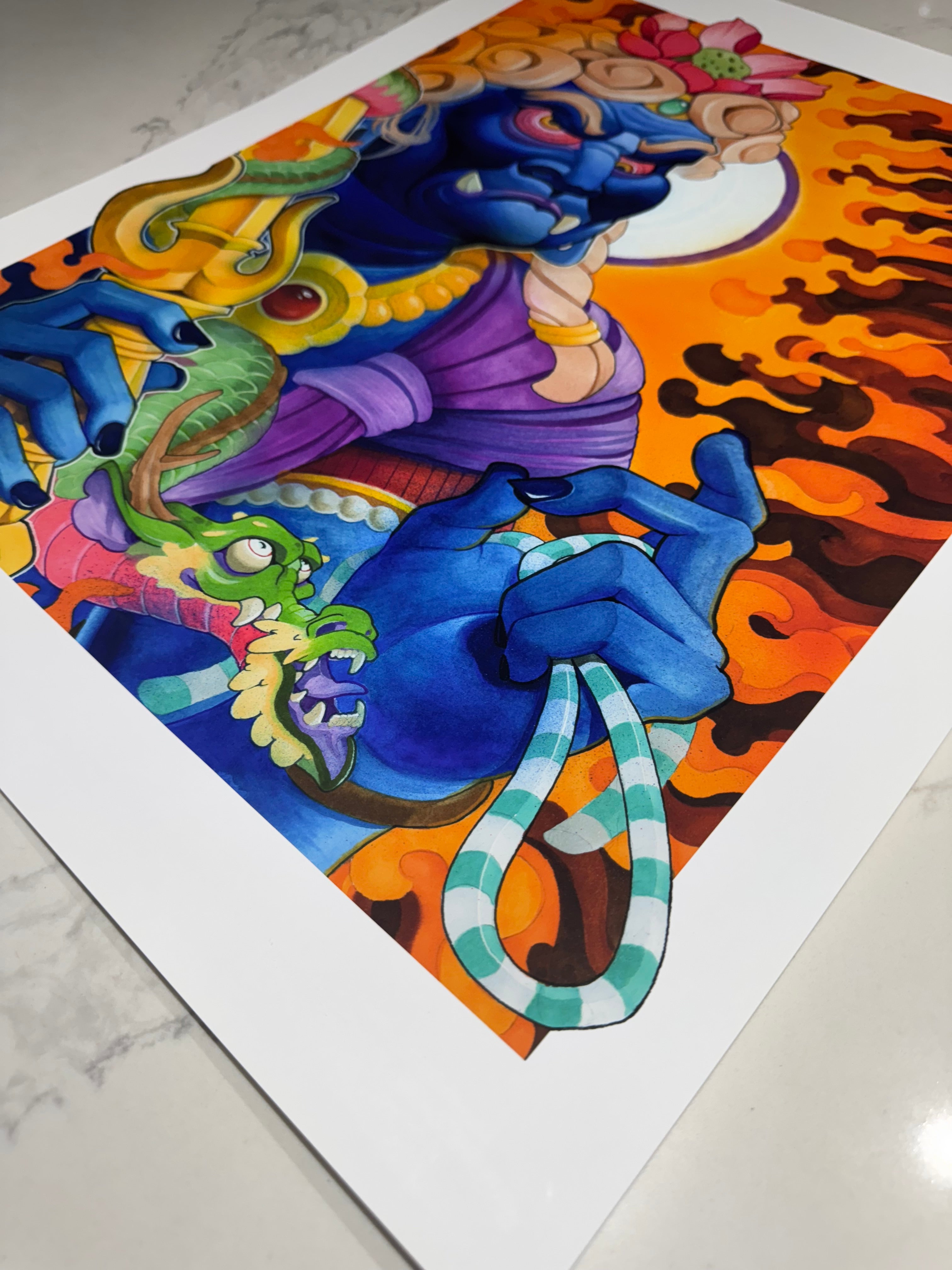 CINK x Smolsone fudo print