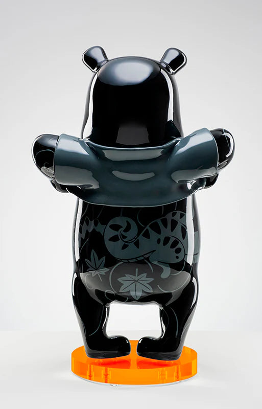 Cink x Jeesaya Sculpture "Tatpooh BLK Kuro Gallery" by Jee Saya - 41cm/16in
