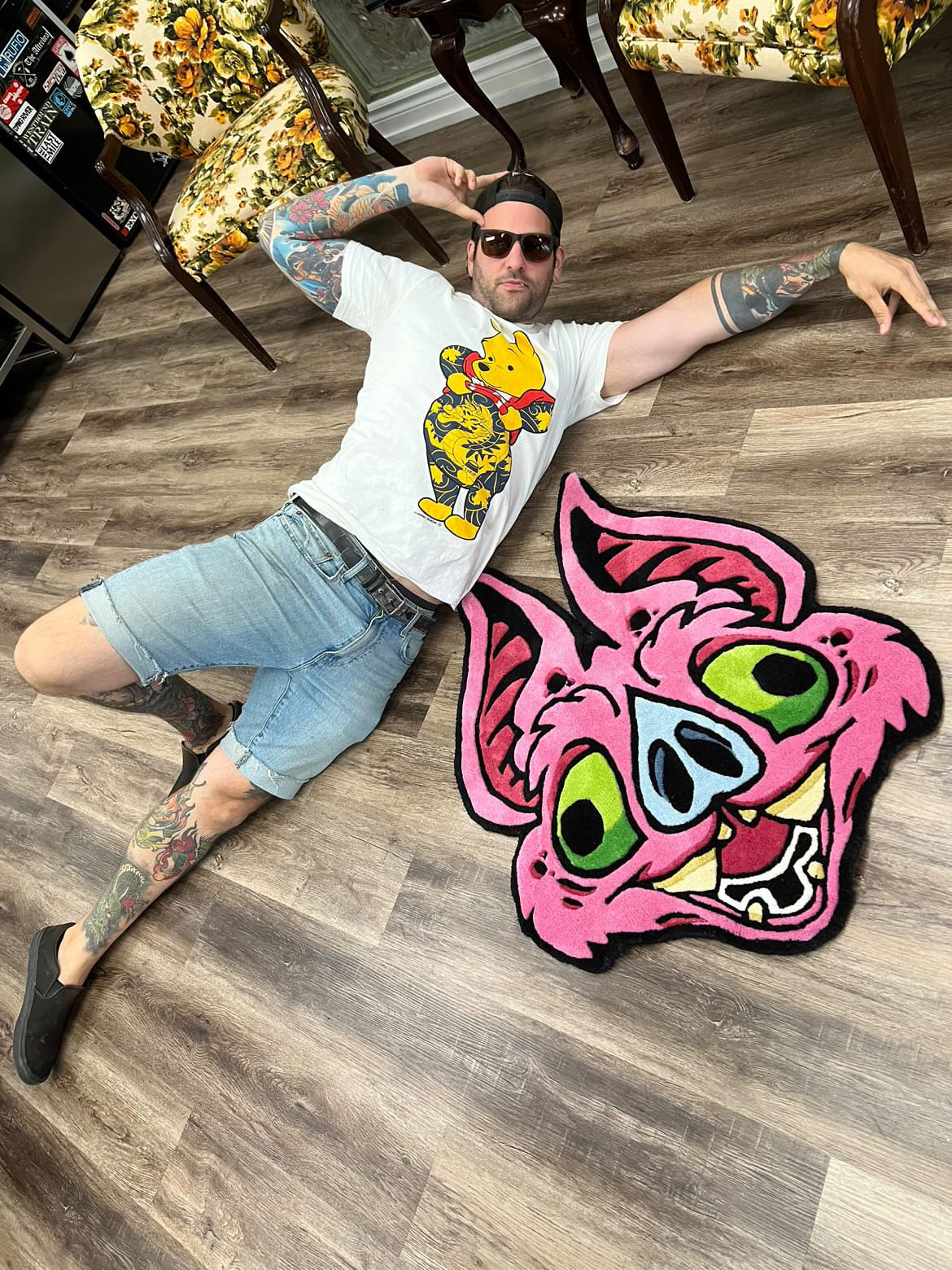 CINK x Gigantornio rug (Bat) misc