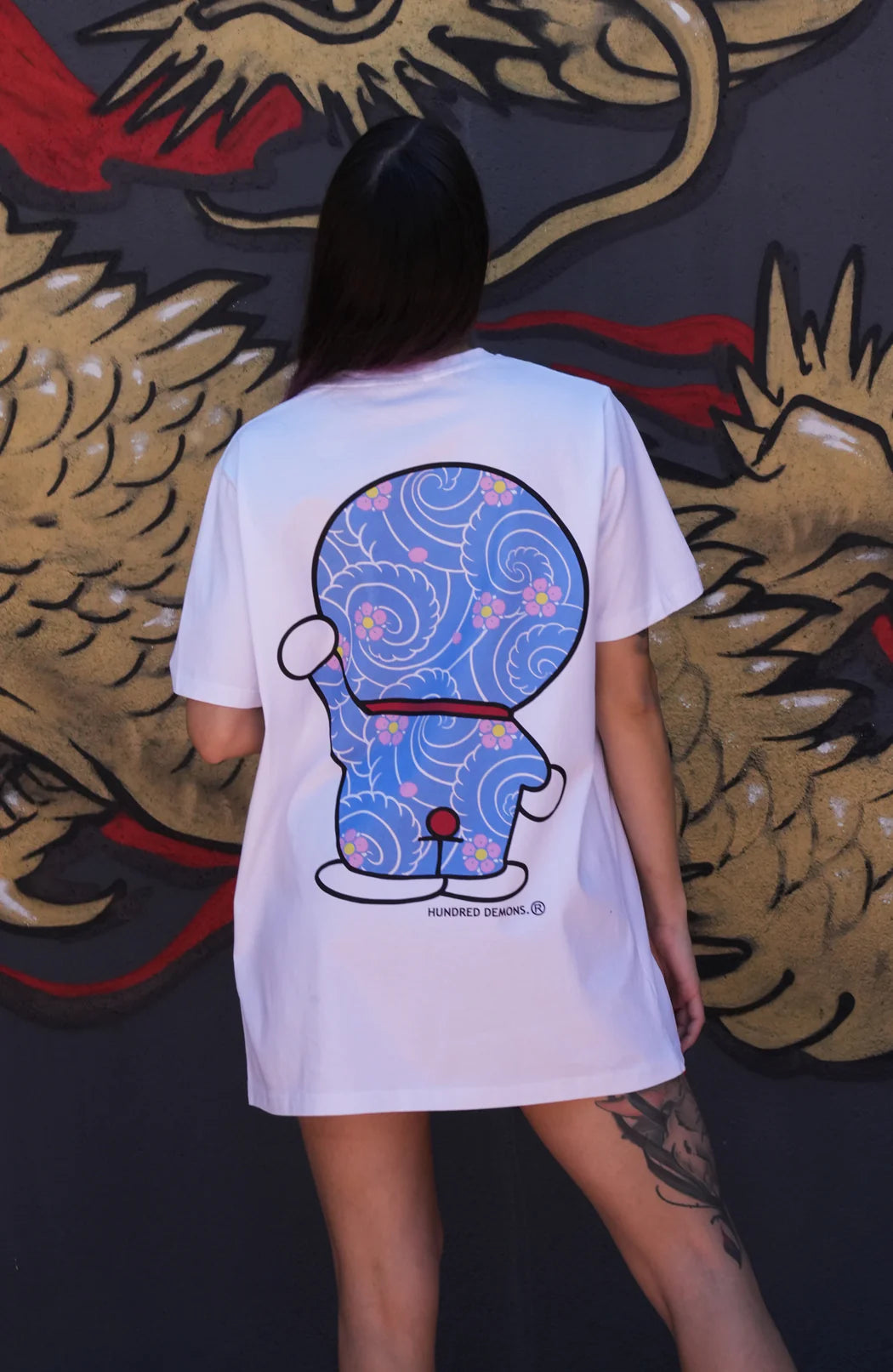 CINK x Hundred Demons "Irezumi Doraemon" 'TEE'