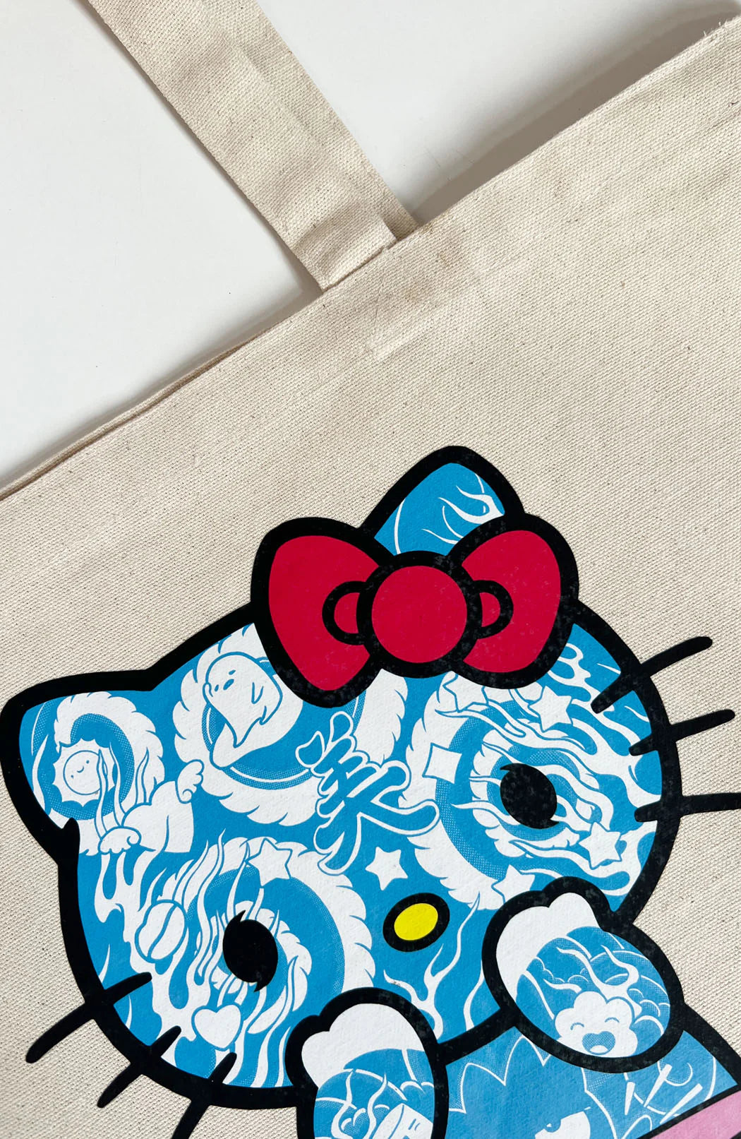 CINK x Hundred Demons “KittyPunk” tote bag
