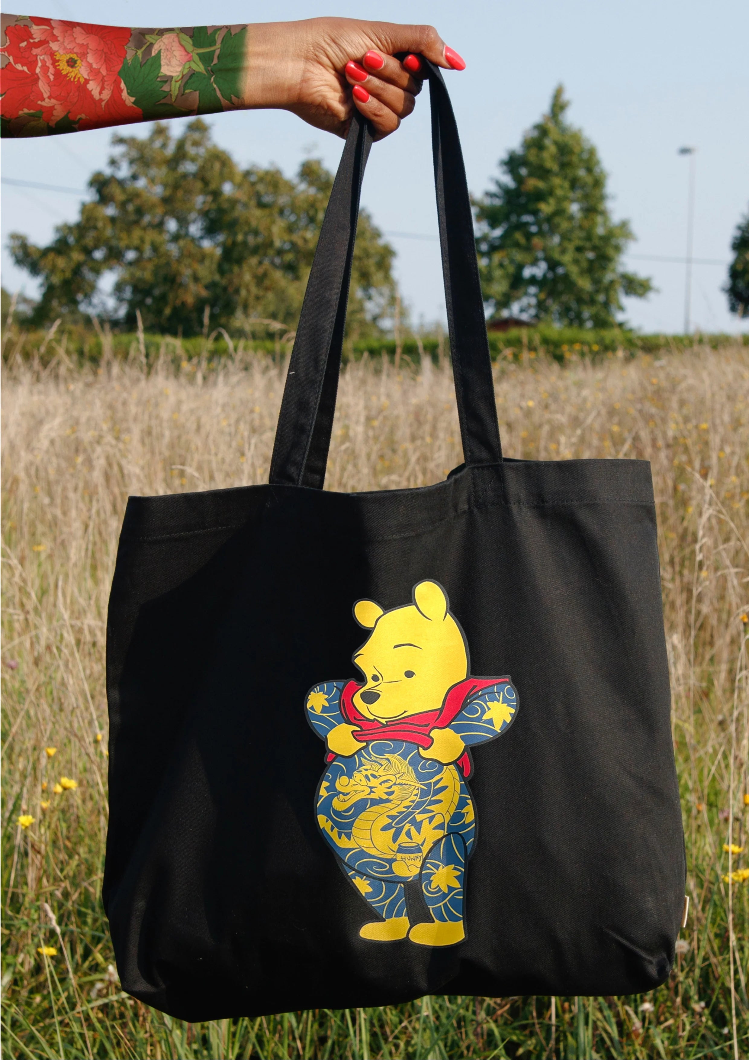 CINK x Hundred Demons Tote bag “Tatpooh”