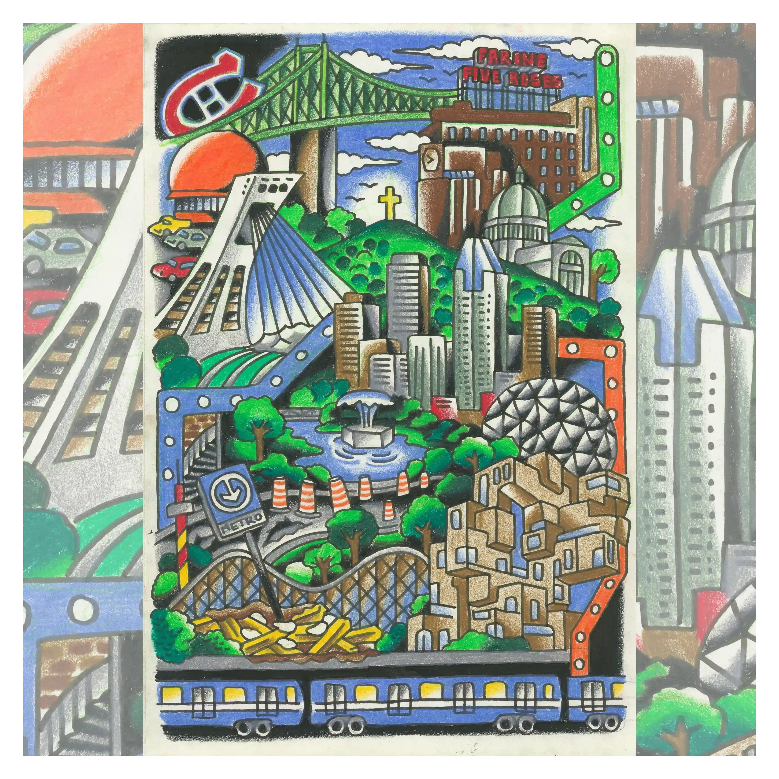 Gab Lavoie | MTL Icon print
