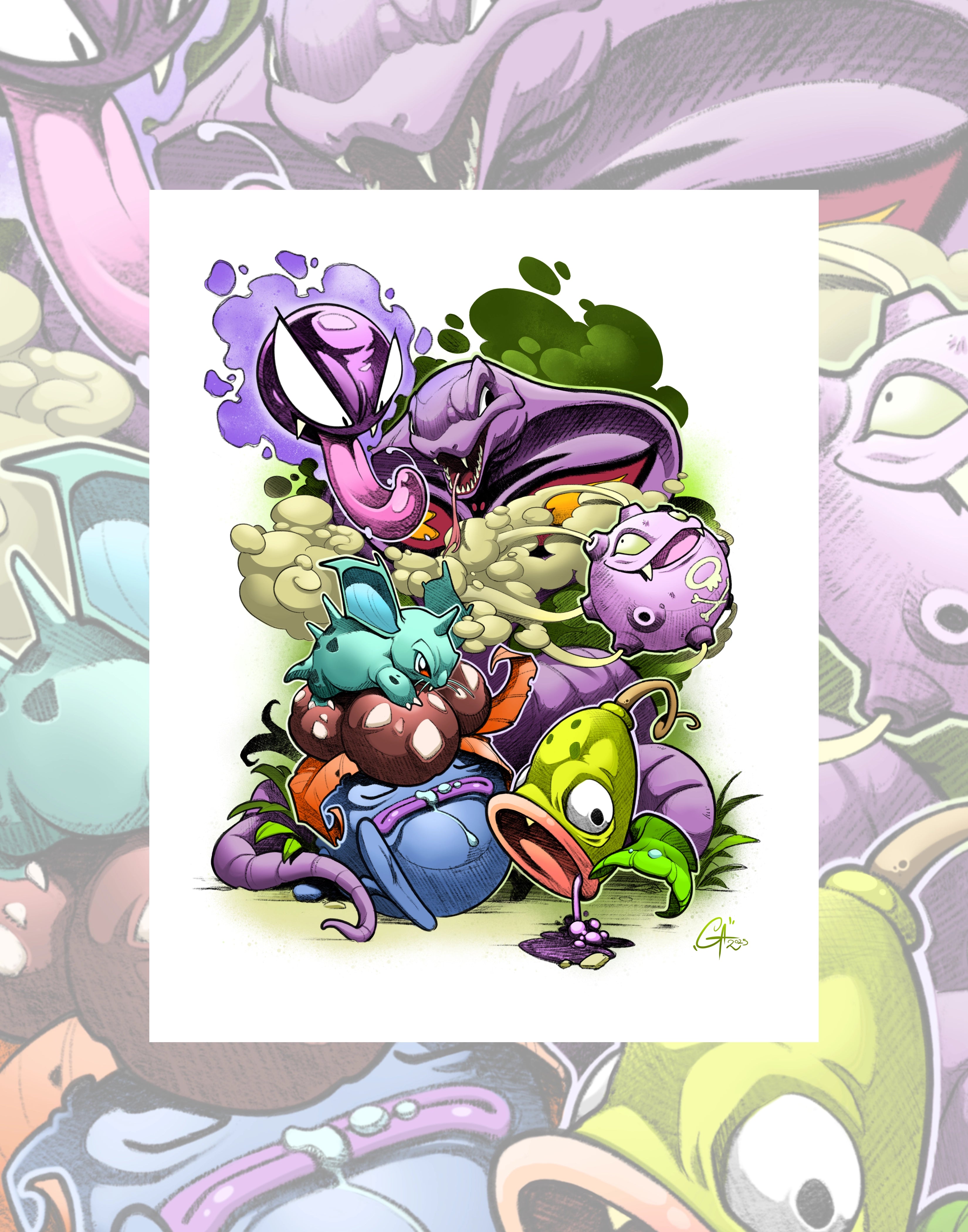 CINK x Gigantornio | Poison 1 print