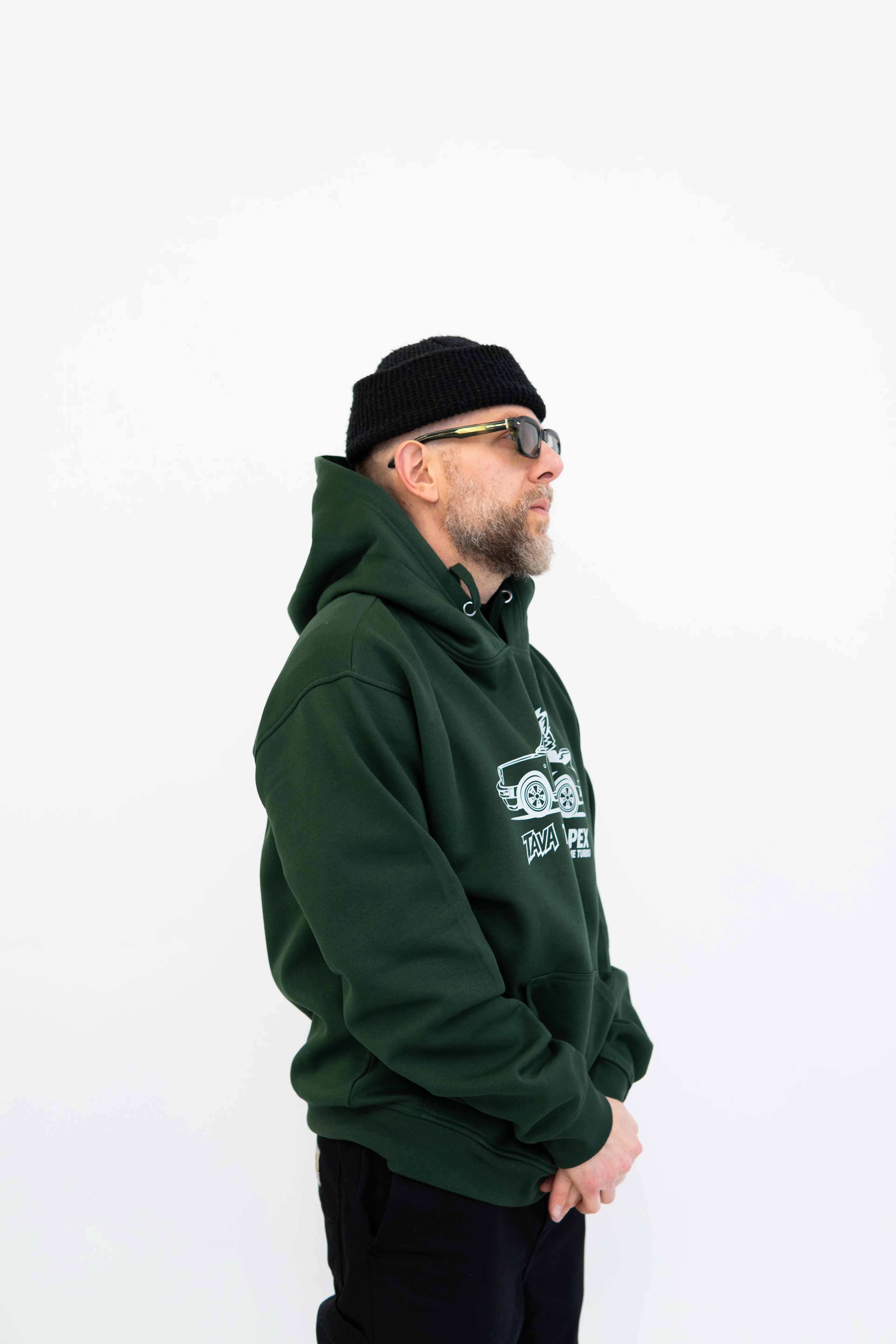 Team Volpex | Turbo collection green hoodie