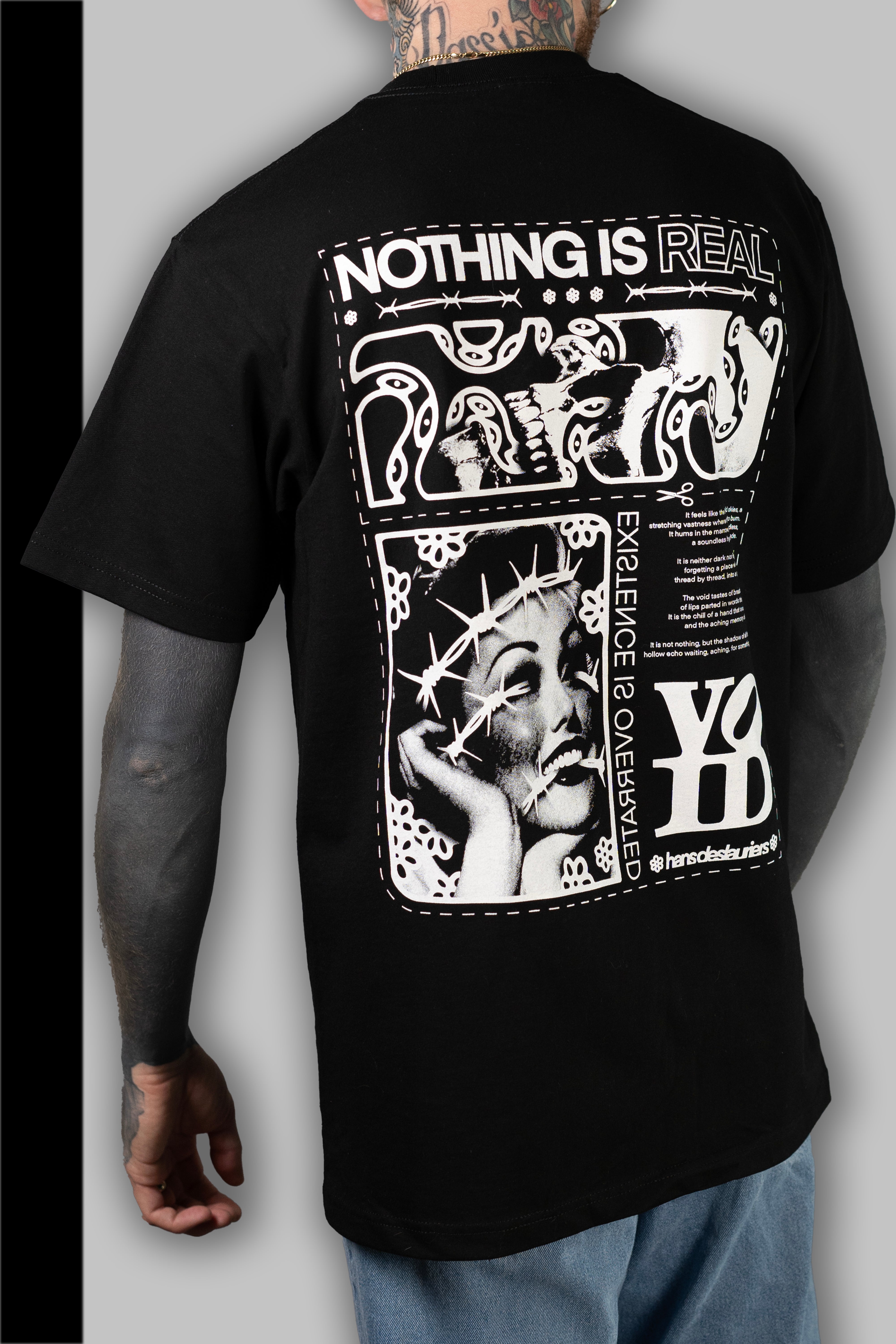 CINK x Hans Deslauriers | Nothing Is Real 'tee'