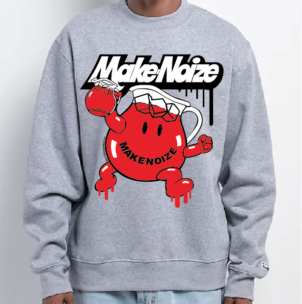 Crewneck par l'artiste MakeNoize – Collab Ink