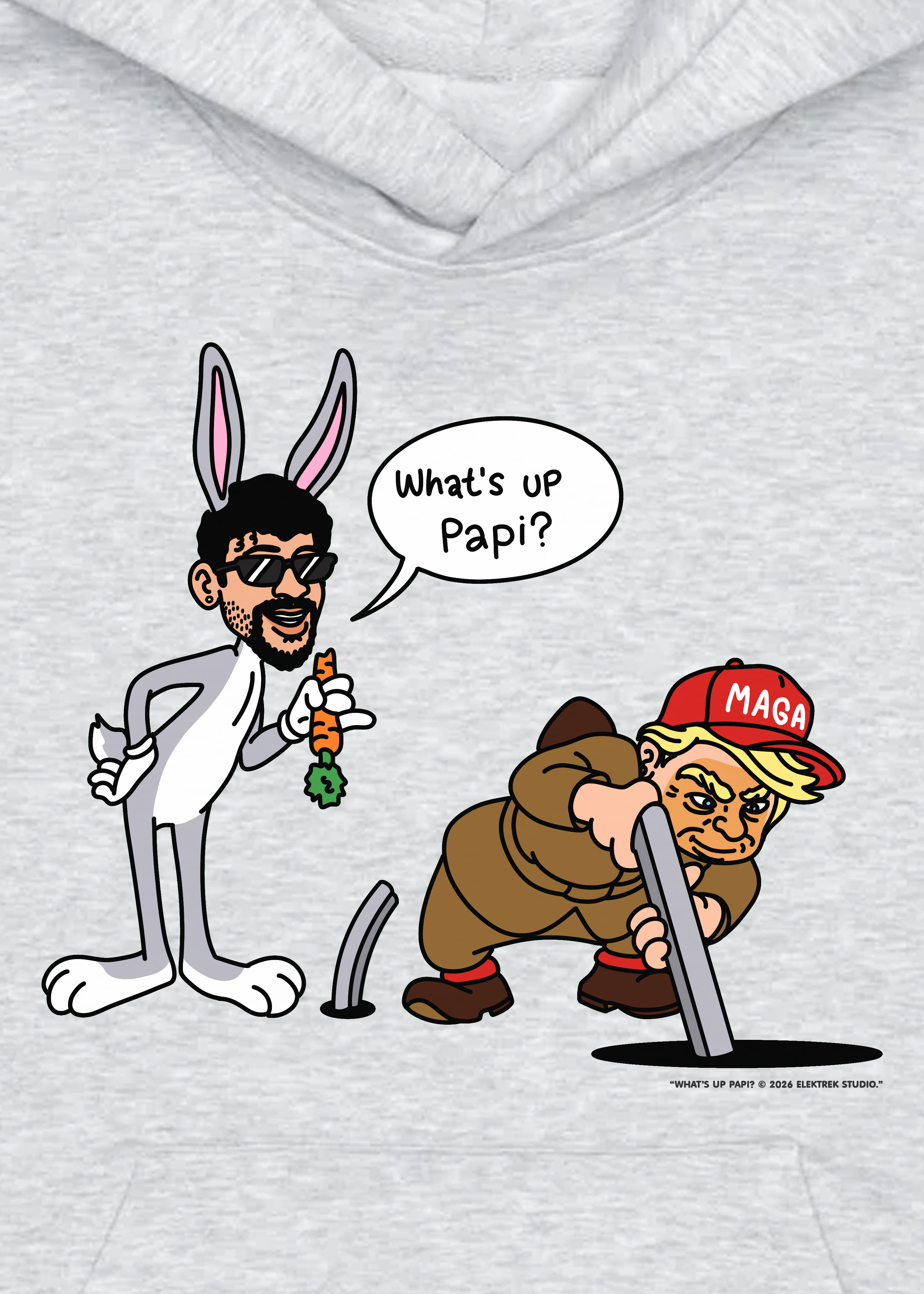 CINK x Elektrek | What's Up Papi? Hoodie