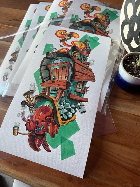 CINK x Briel Bernie Print