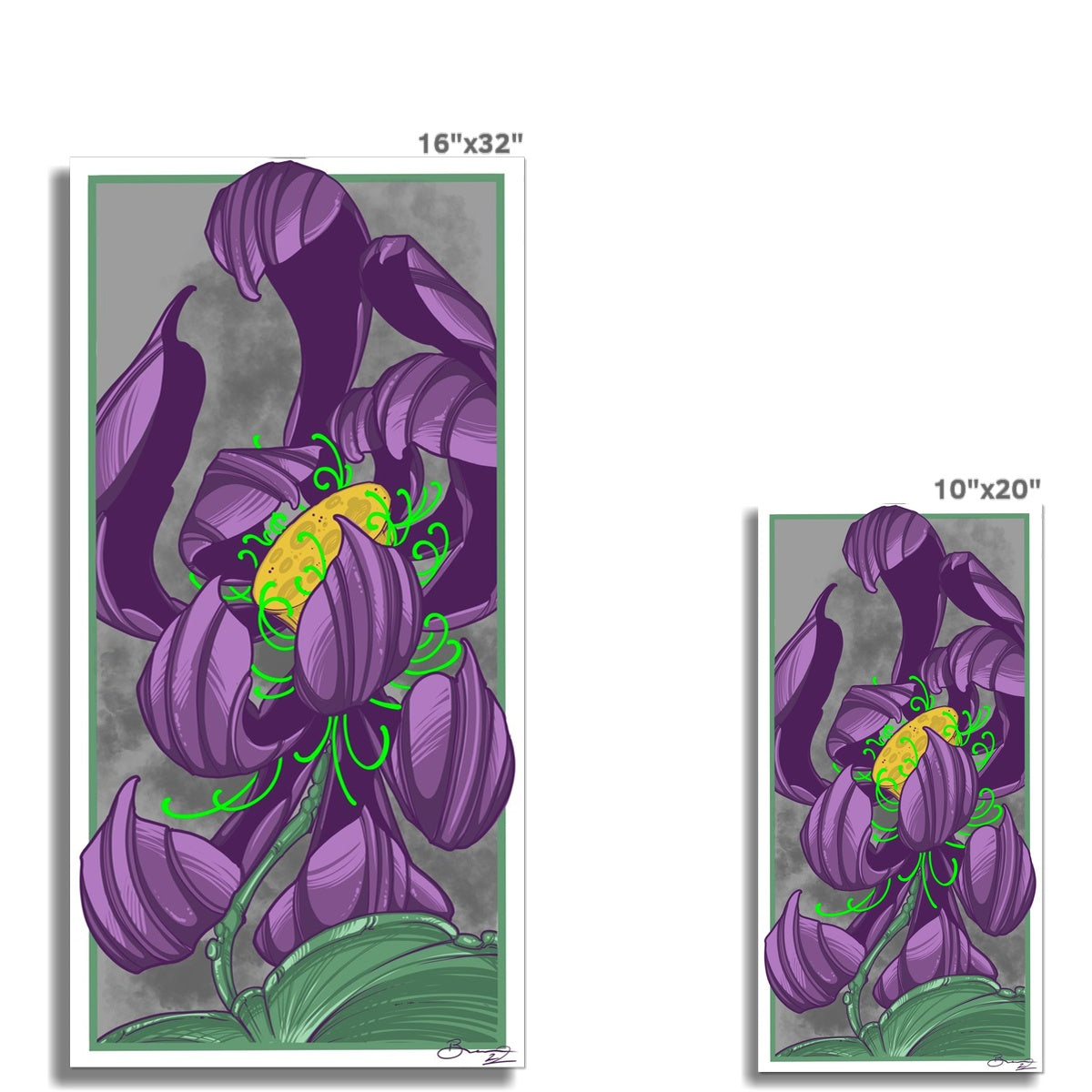 CINK x Lotus Ben Burlock Print Fine Art Print