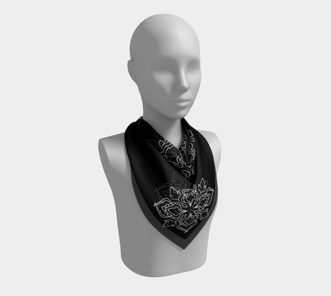 CINK x Marine Black Scarf Misc