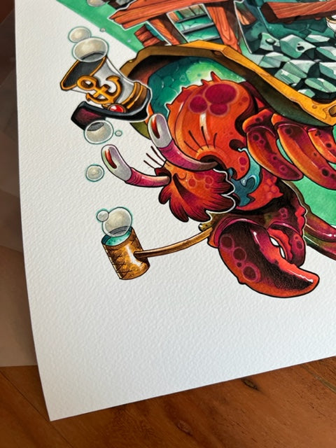 CINK x Briel Bernie Print
