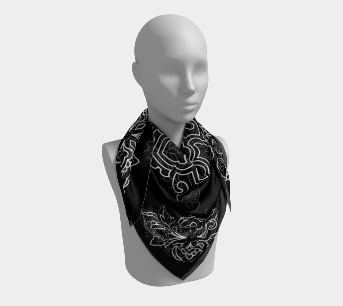 CINK x Marine Black Scarf Misc