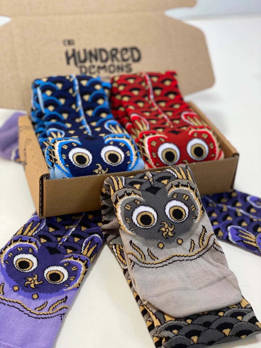 CINK x Hundred Demons koi socks