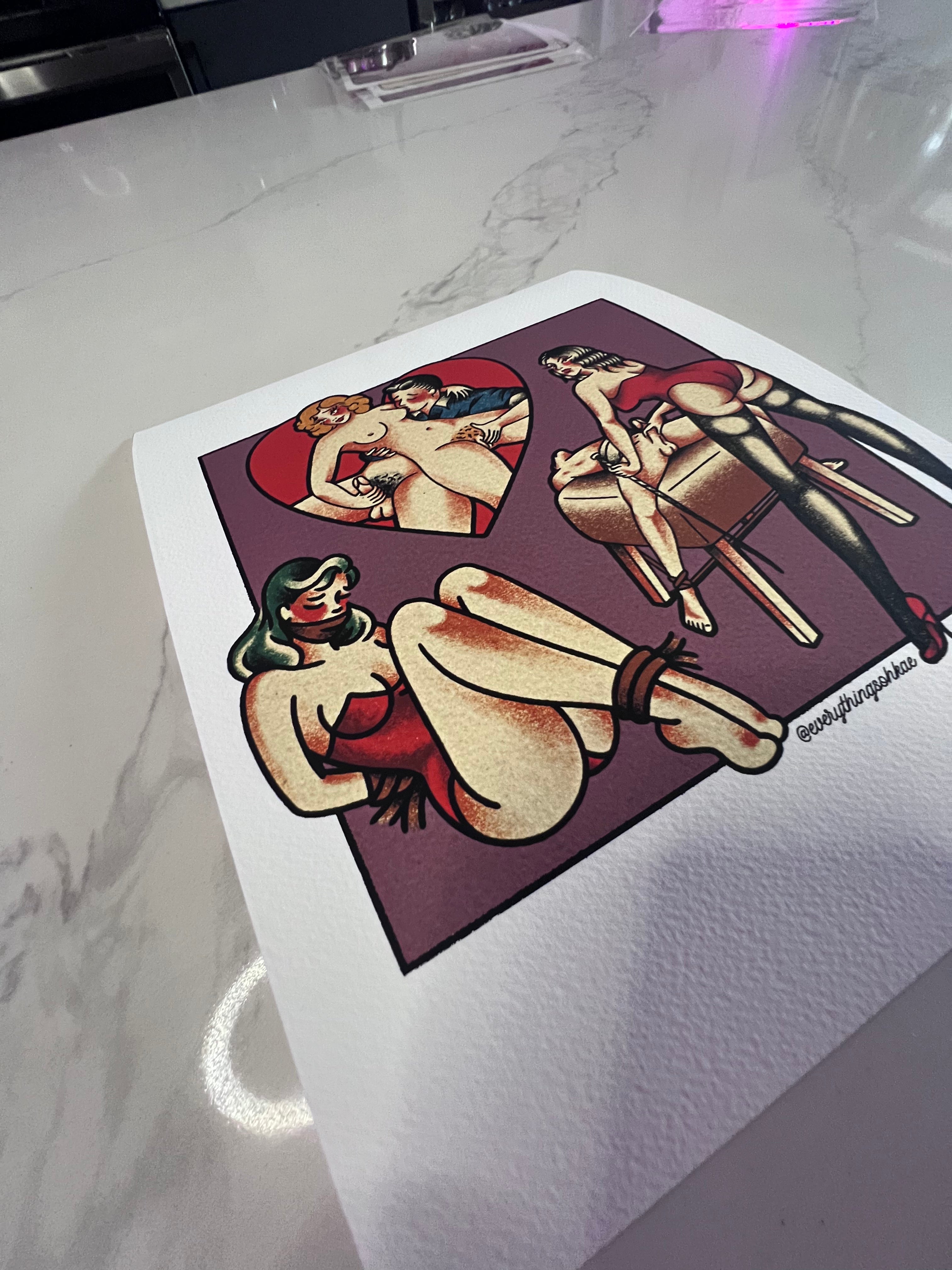 CINK x Everythingohkae Fun ladies Print