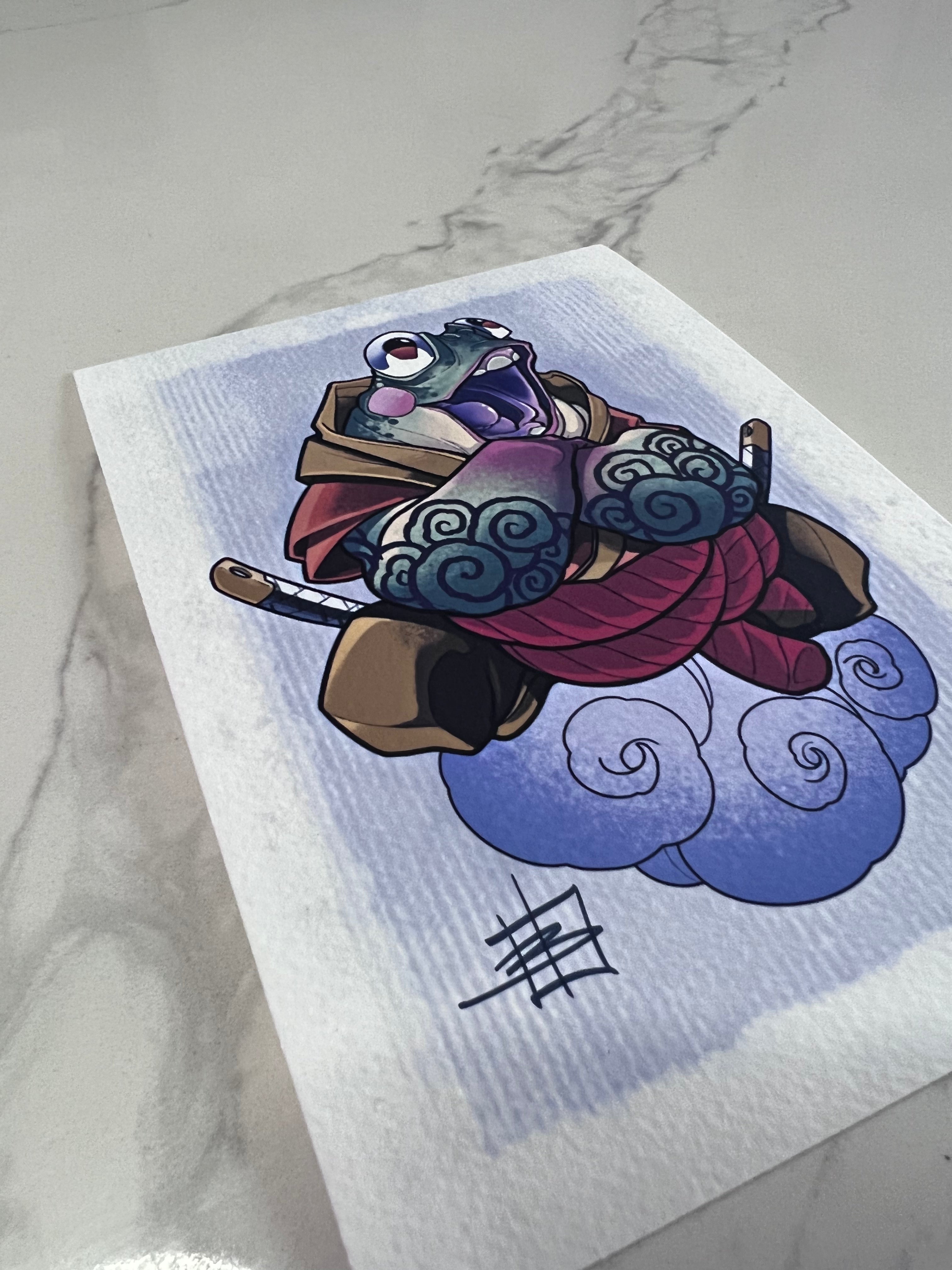 CINK x Briel Cloud Frog Print