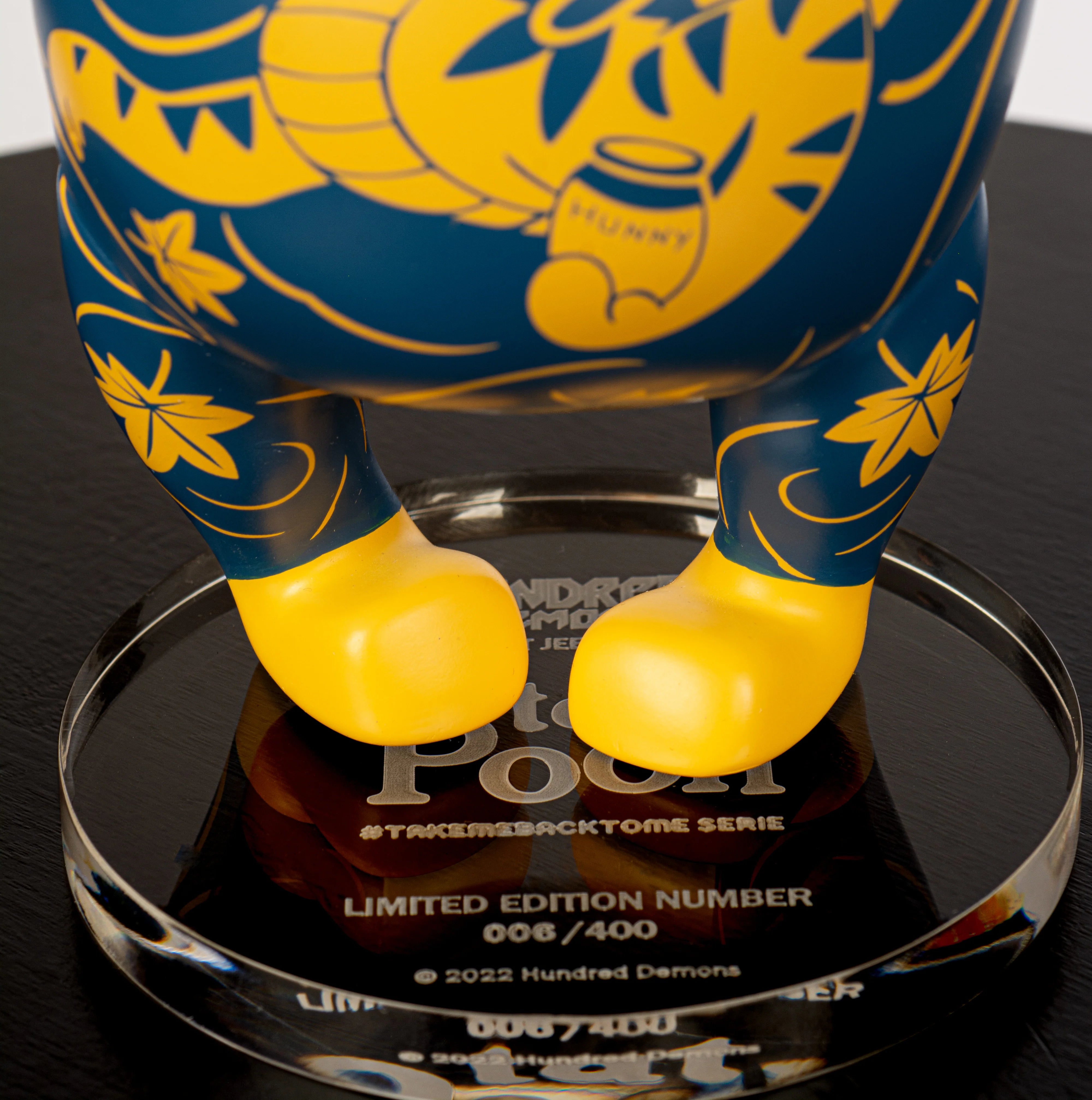 CINK x JeeSaya Tattpooh limited figurine