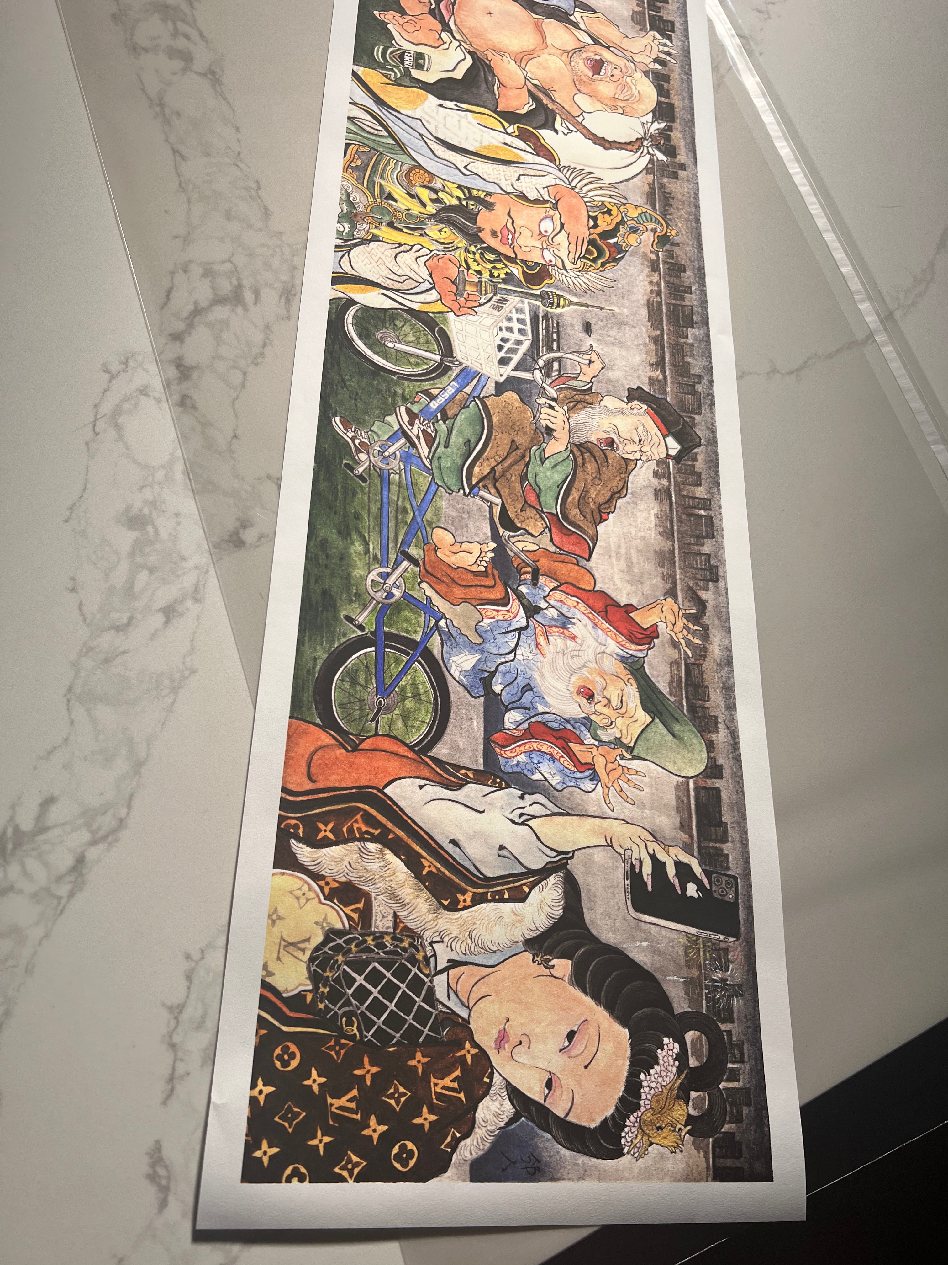 CINK x Rinzin Famous Lady print