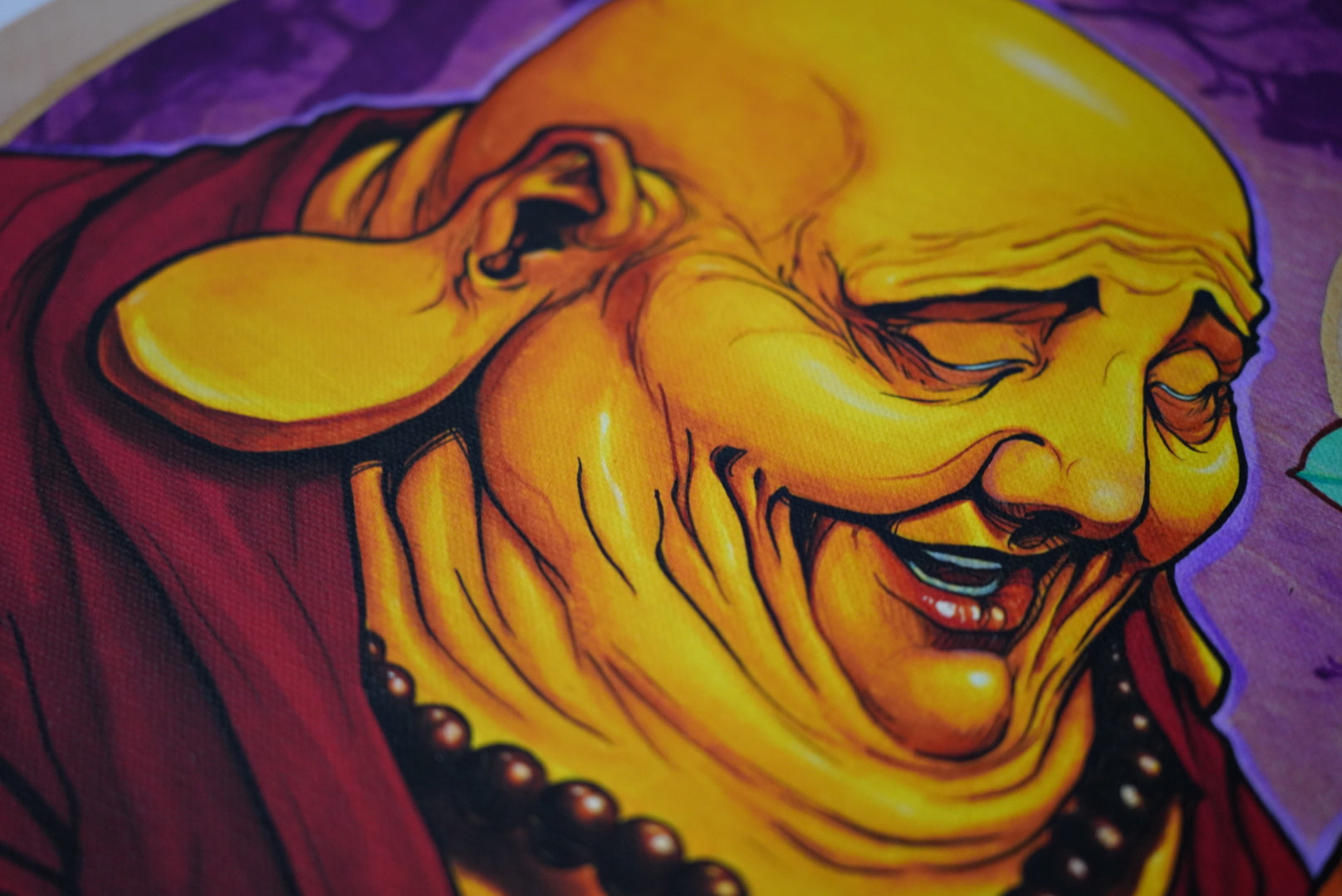 CINK x James Tex Buddha print