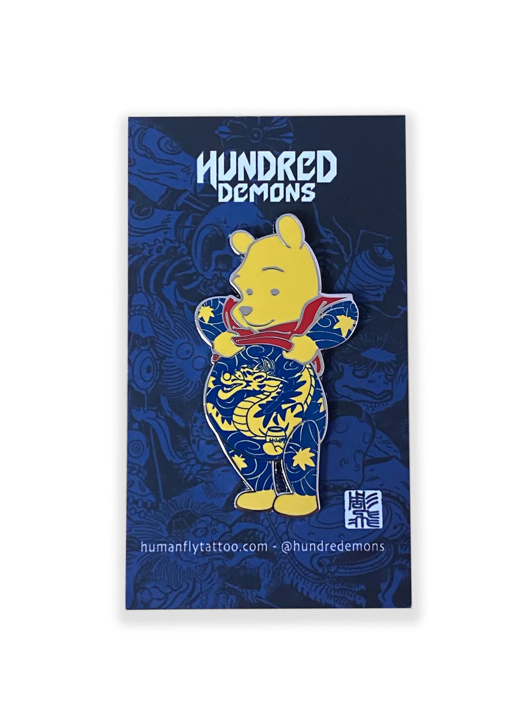 CINK x Hundred Demons Tattpooh pin