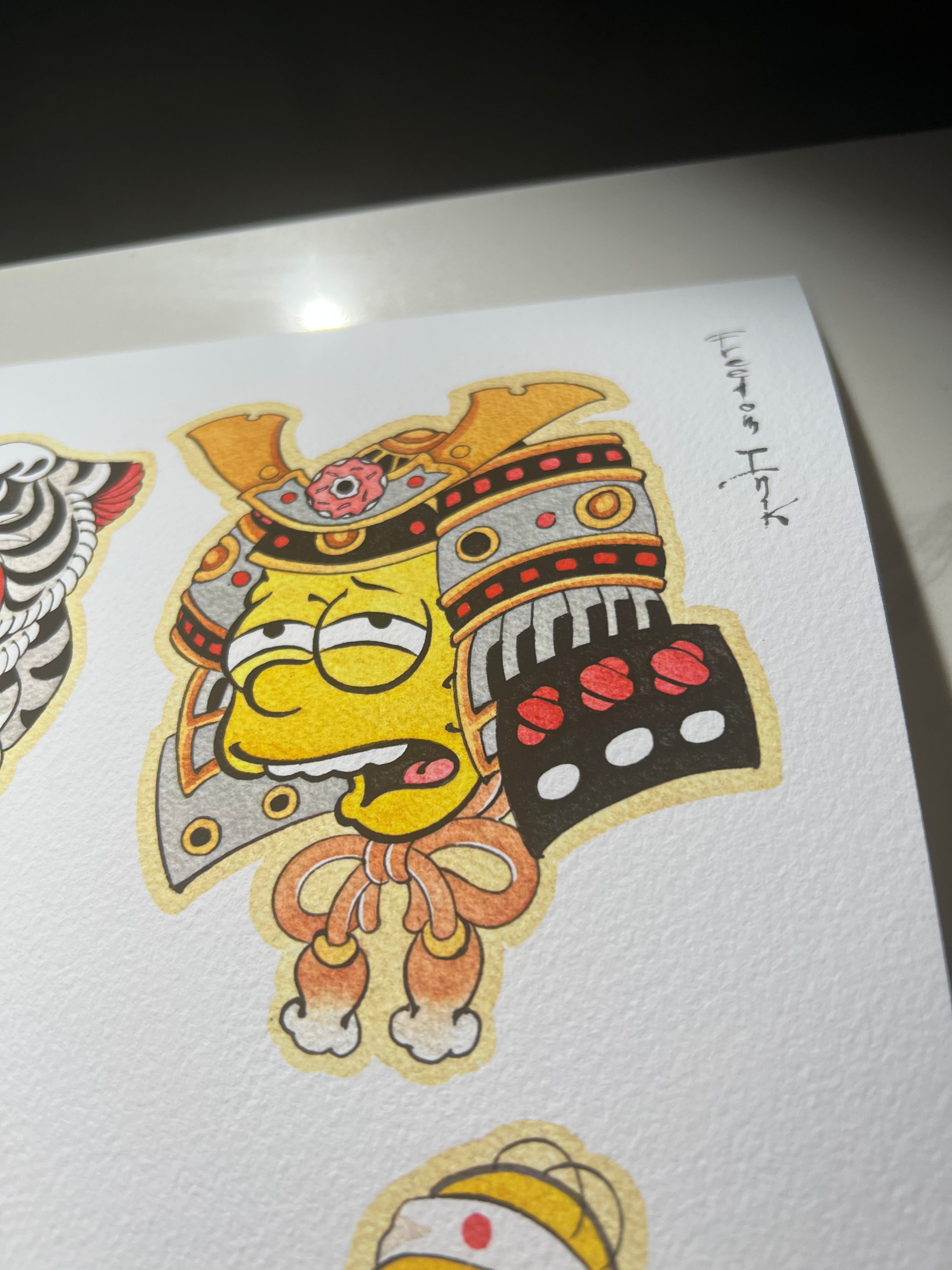 CINK x Manh Huynh Simpsons flash print
