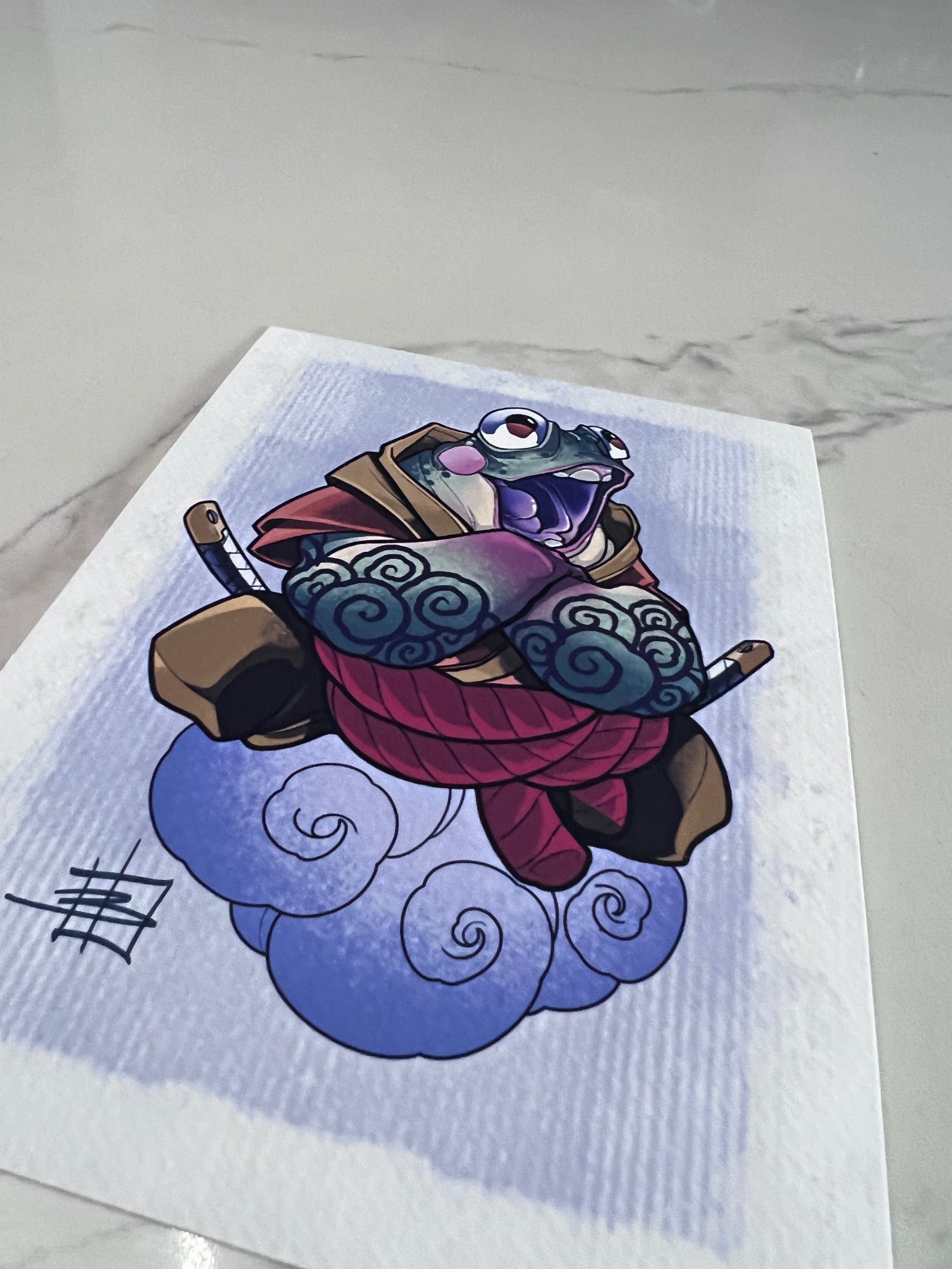 CINK x Briel Cloud Frog Print