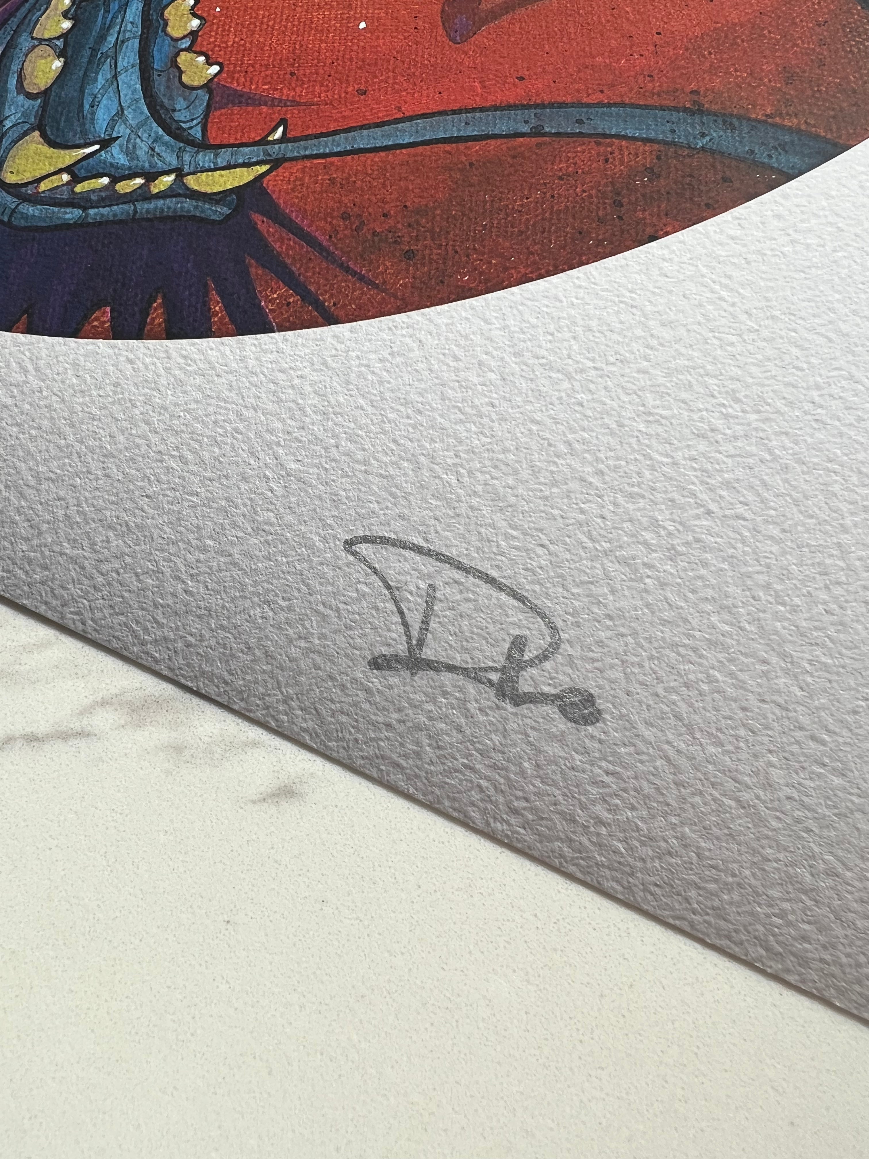 Cink x Dlodius Dragon print