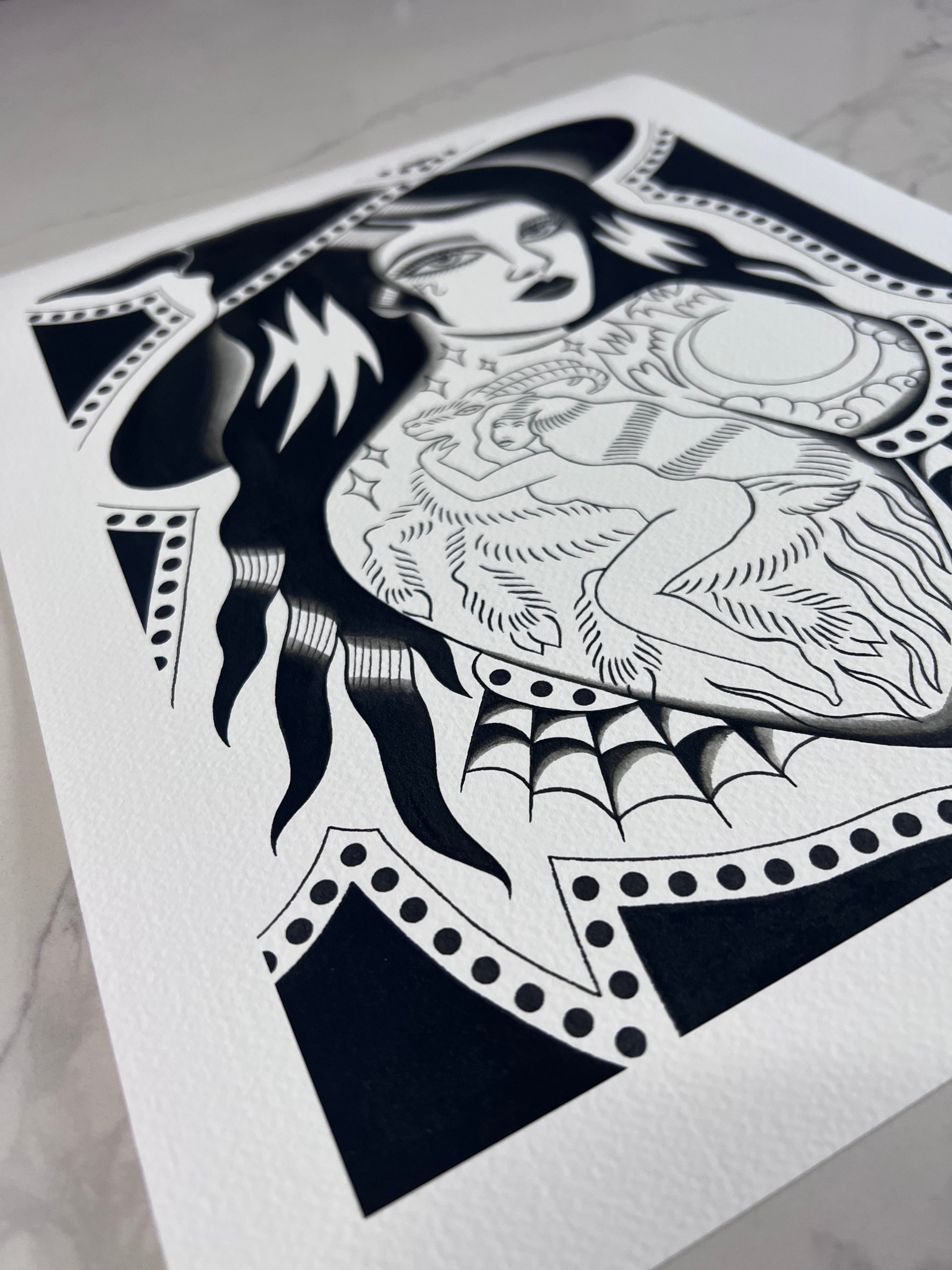 CINK x Verolagachette Witch Print