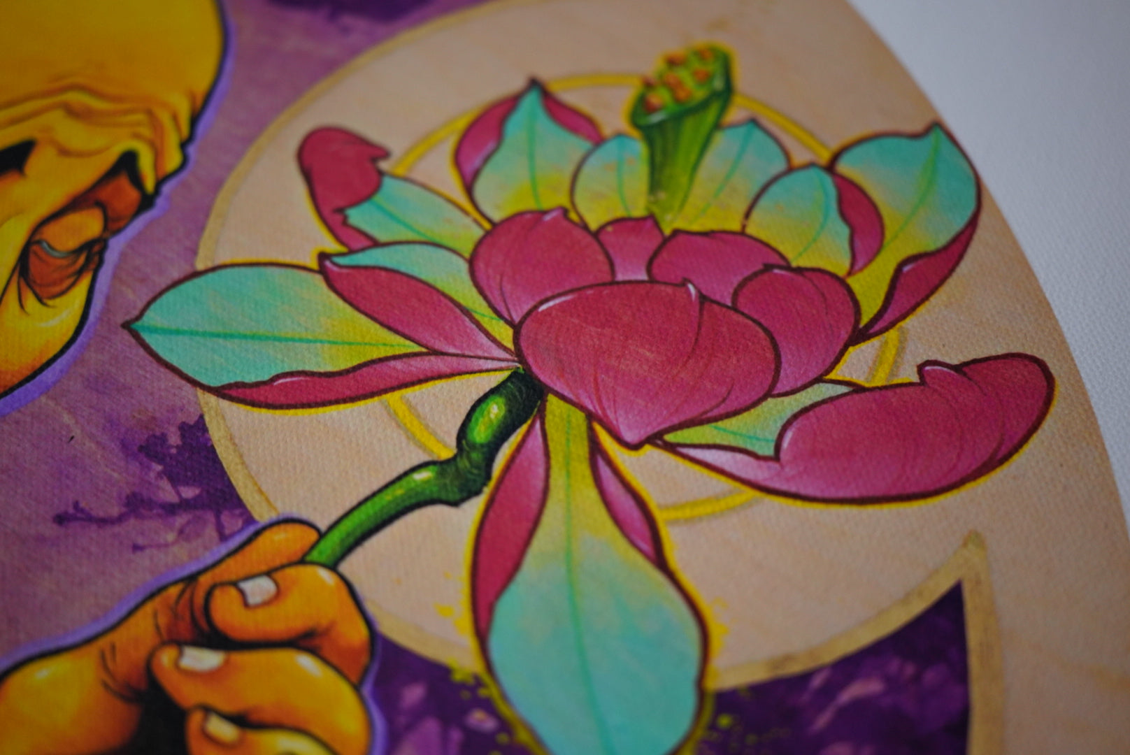 CINK x James Tex Buddha print