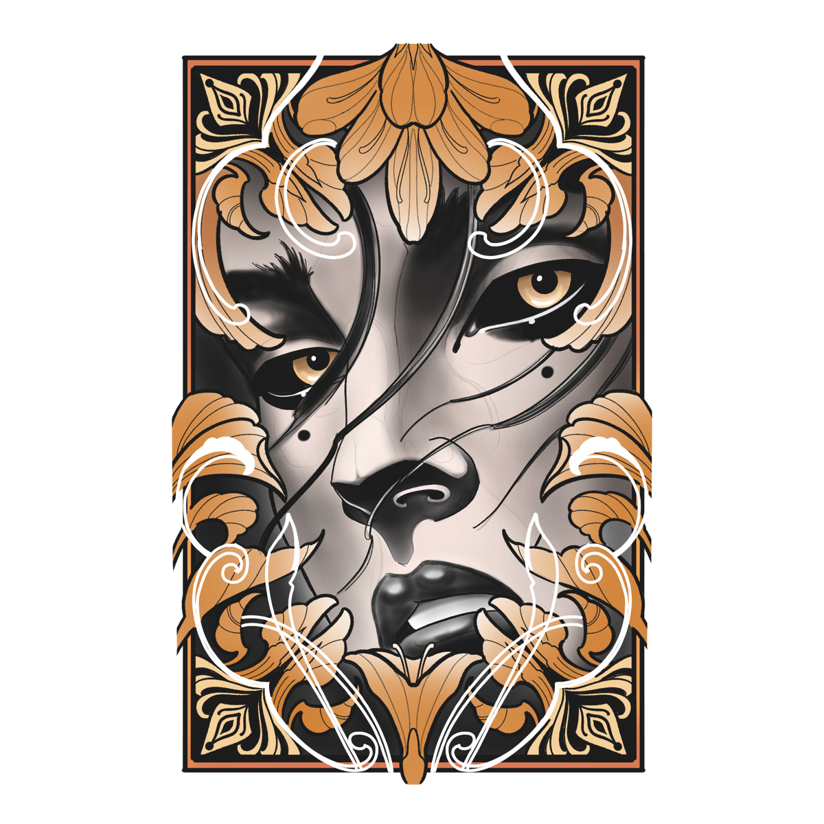 CINK x JuansoloTattoos Lady Print