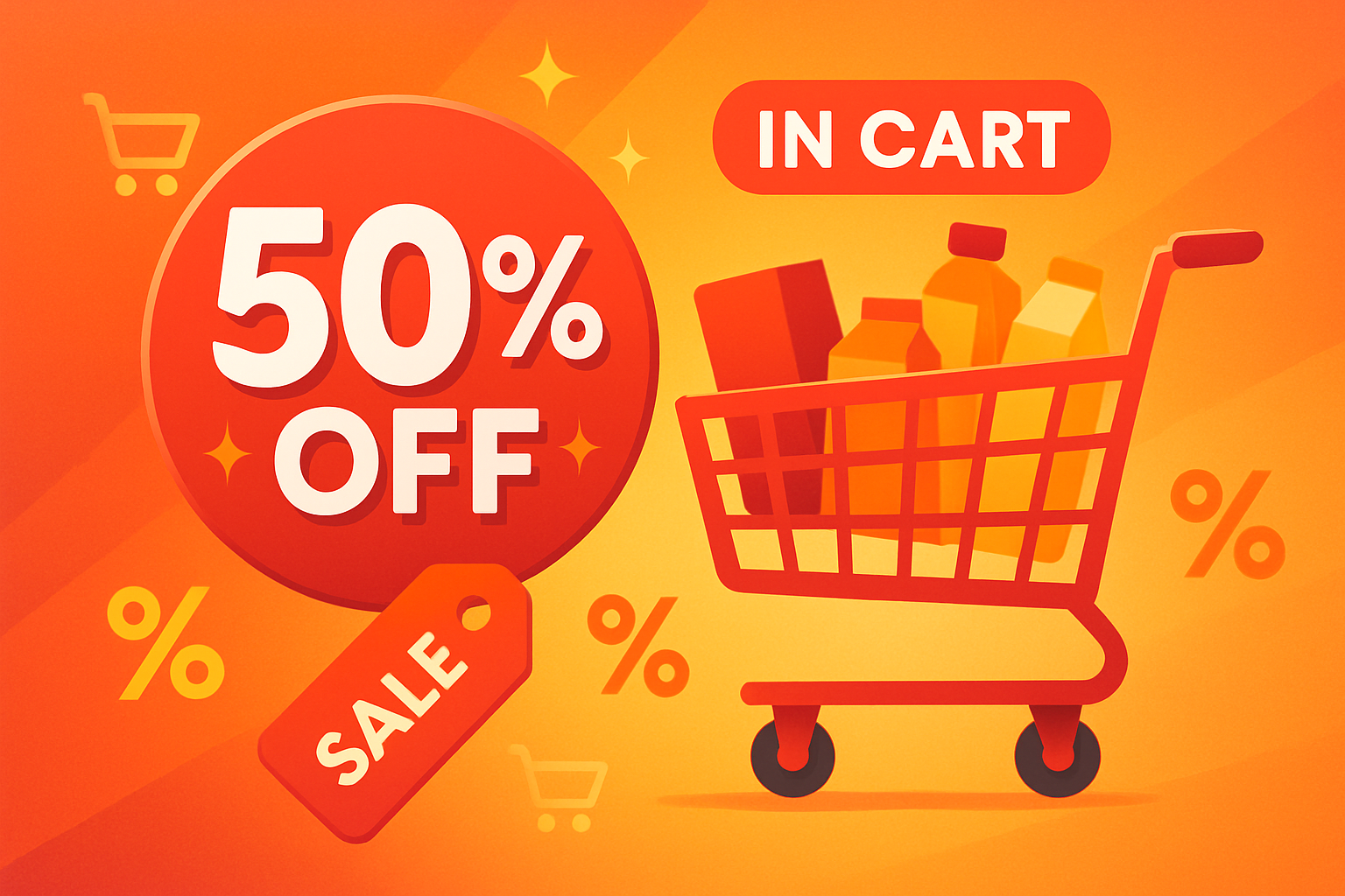 Ventes (50% coupon au panier)