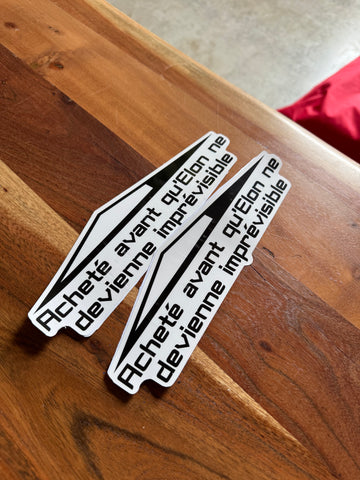 CINK x Tesla sticker misc