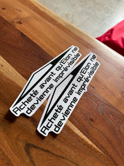 CINK x Tesla sticker misc