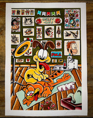 CINK x Julián Callejas Garfield print