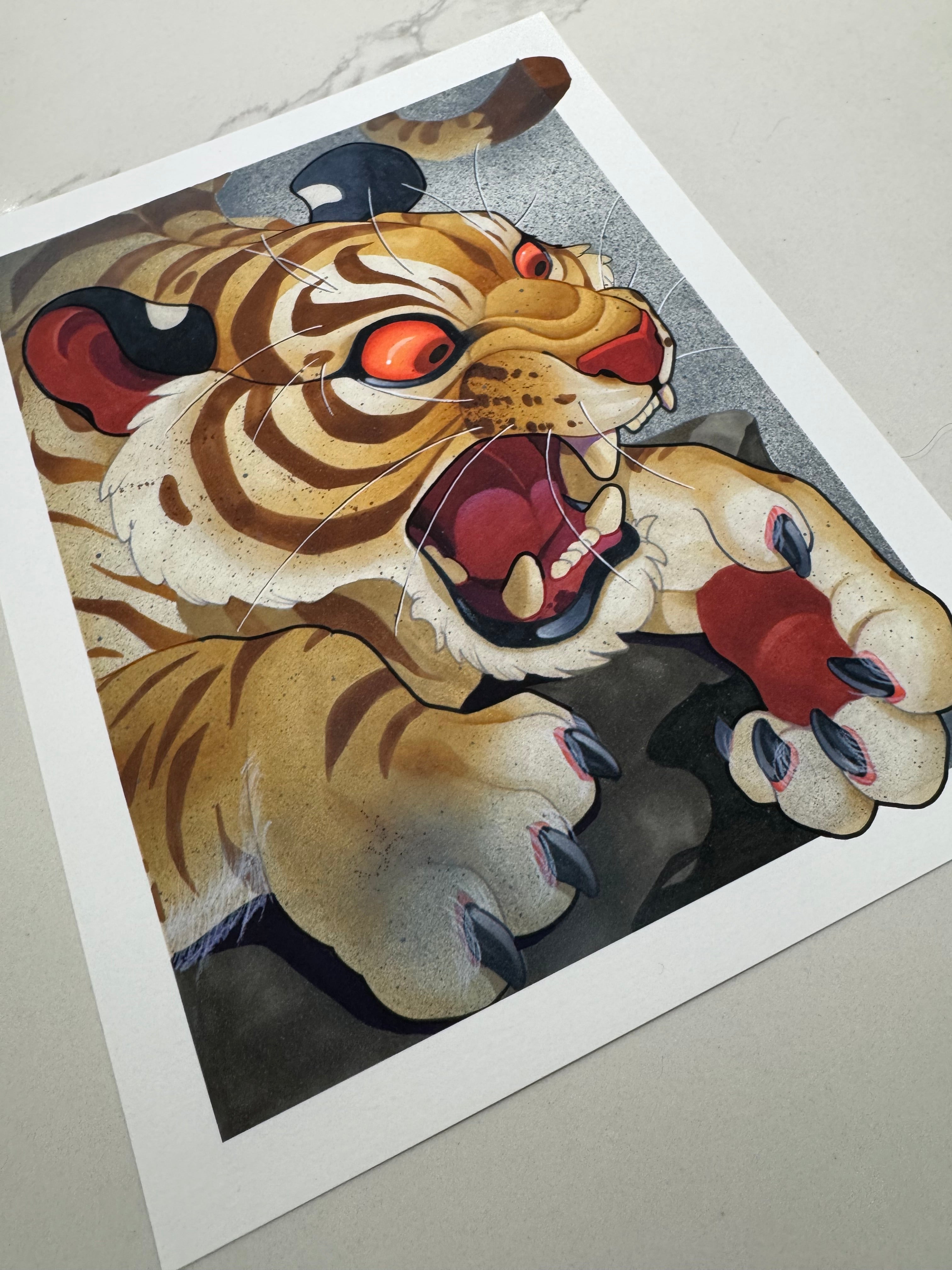 CINK x Smolsone tiger print