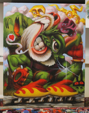 CINK x Pascal Foisy | Crazy Wolf with Rose