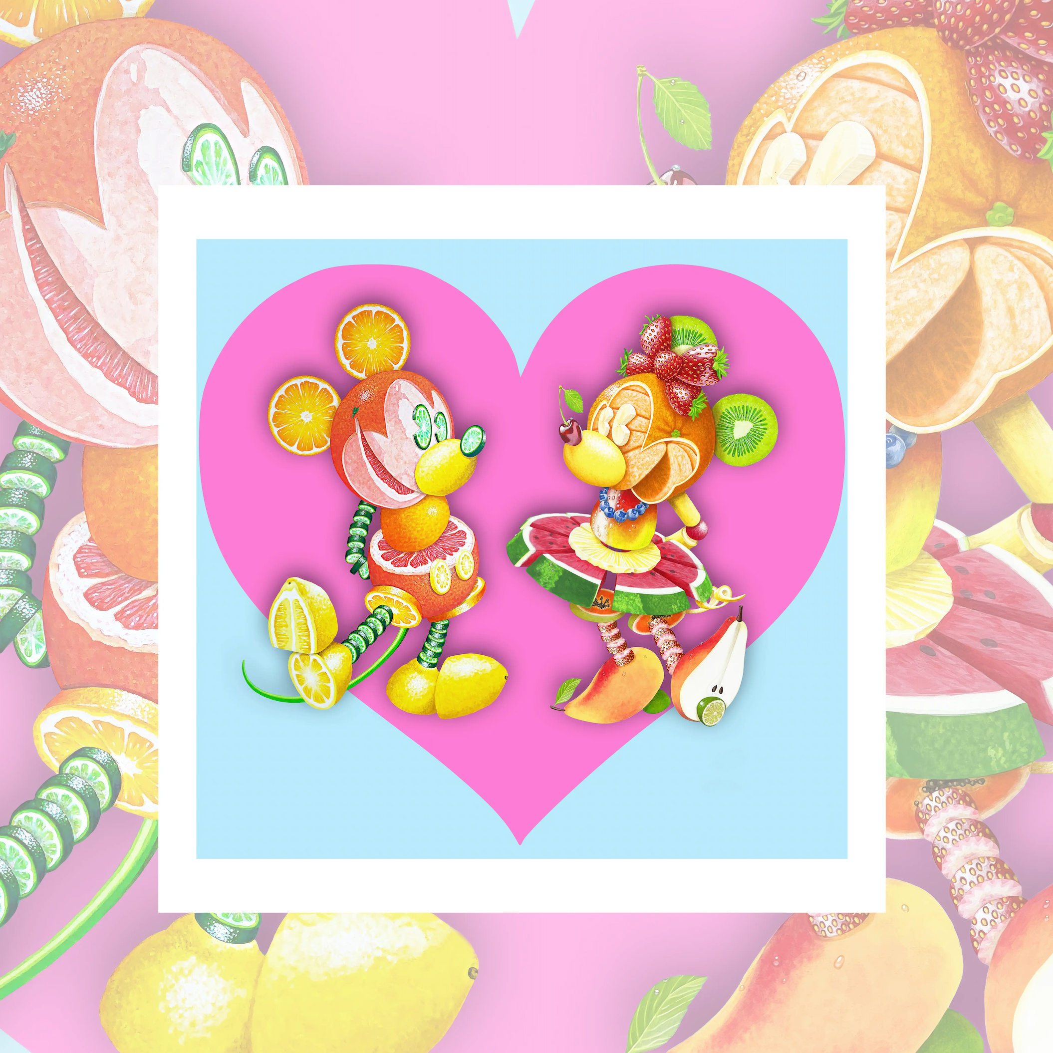 CINK x Xray | Fruity Love print