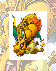 CINK x Gigantornio | Charizard print