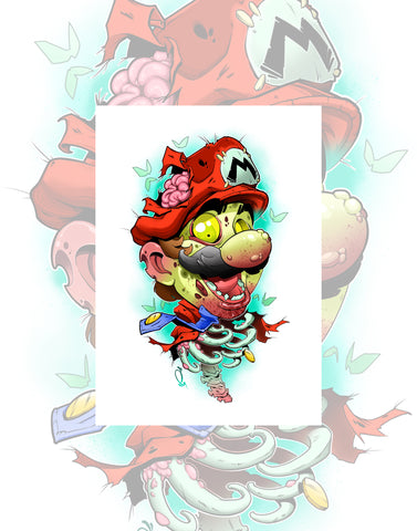 CINK x Gigantornio | Mario print