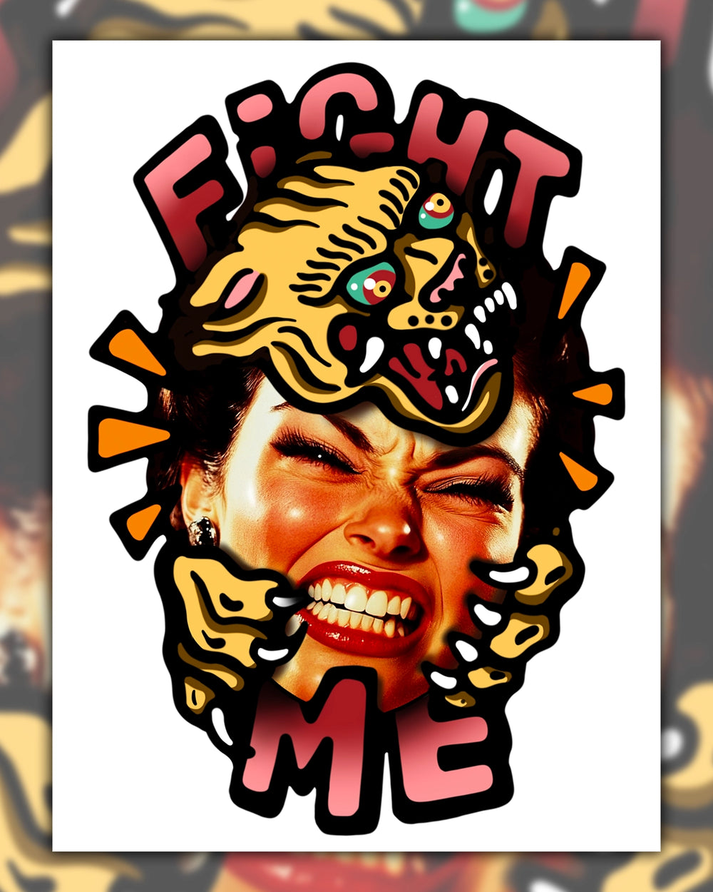 CINK x Hans Deslauriers | Fight Me Print