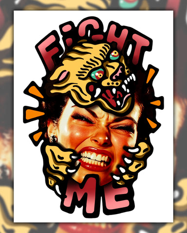 CINK x Hans Deslauriers | Fight Me Print